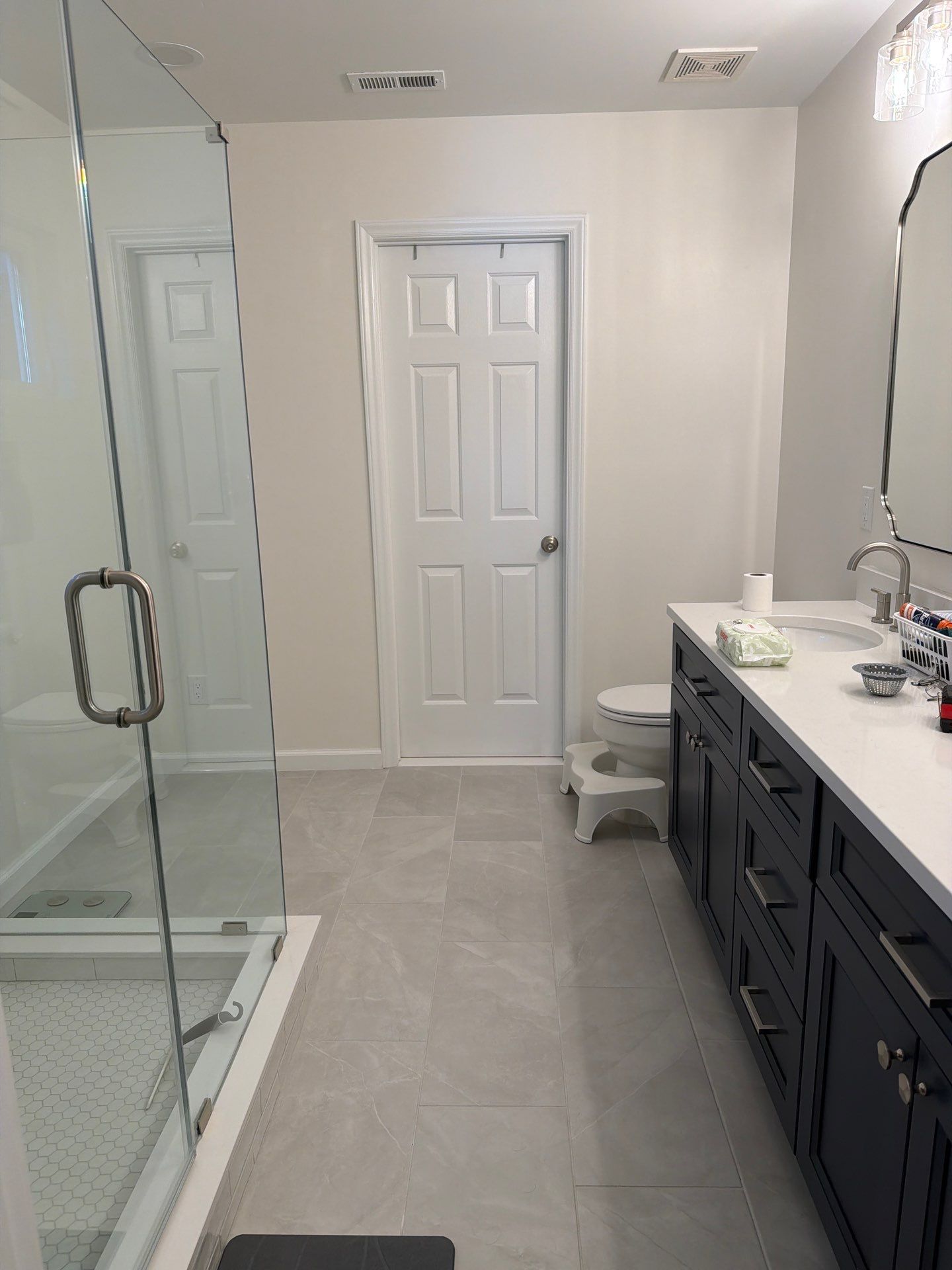 Bathroom remodel by Billy Weatherspoon Contractor
