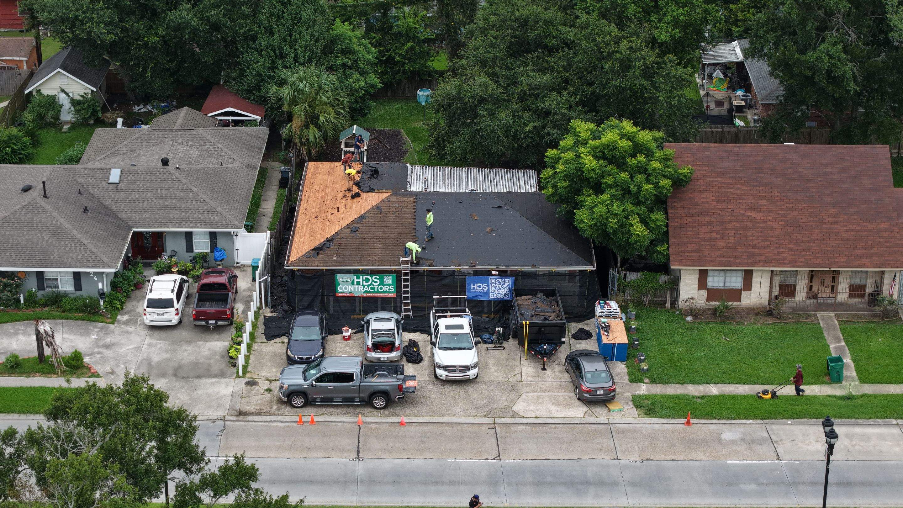 Roof Replacement in Gretna by HDS Contractors