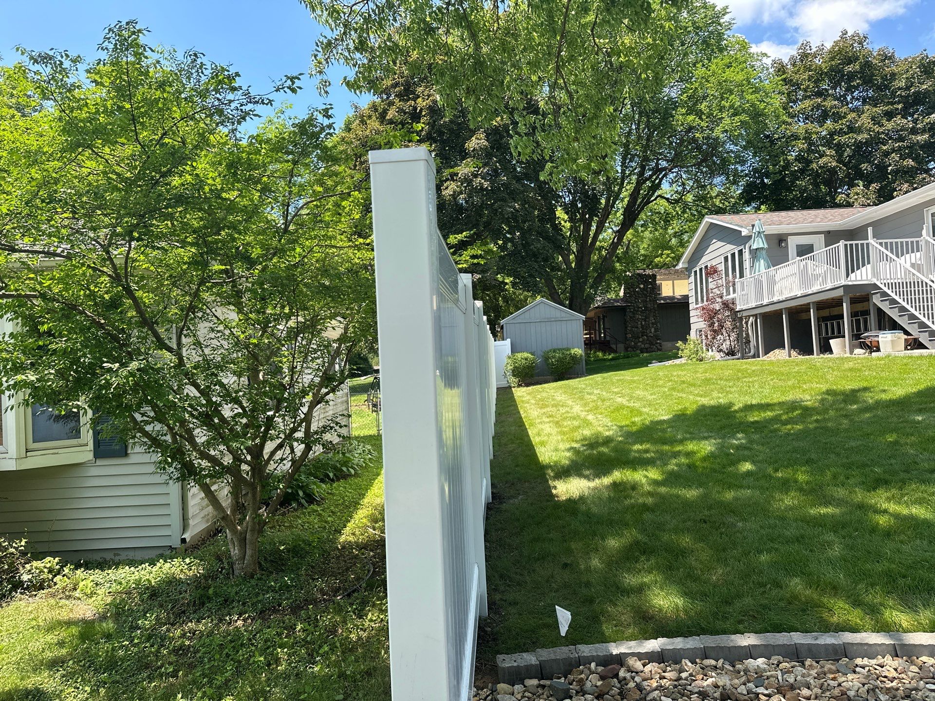 Project in Waterloo by Perfect Picket Fence and Stain