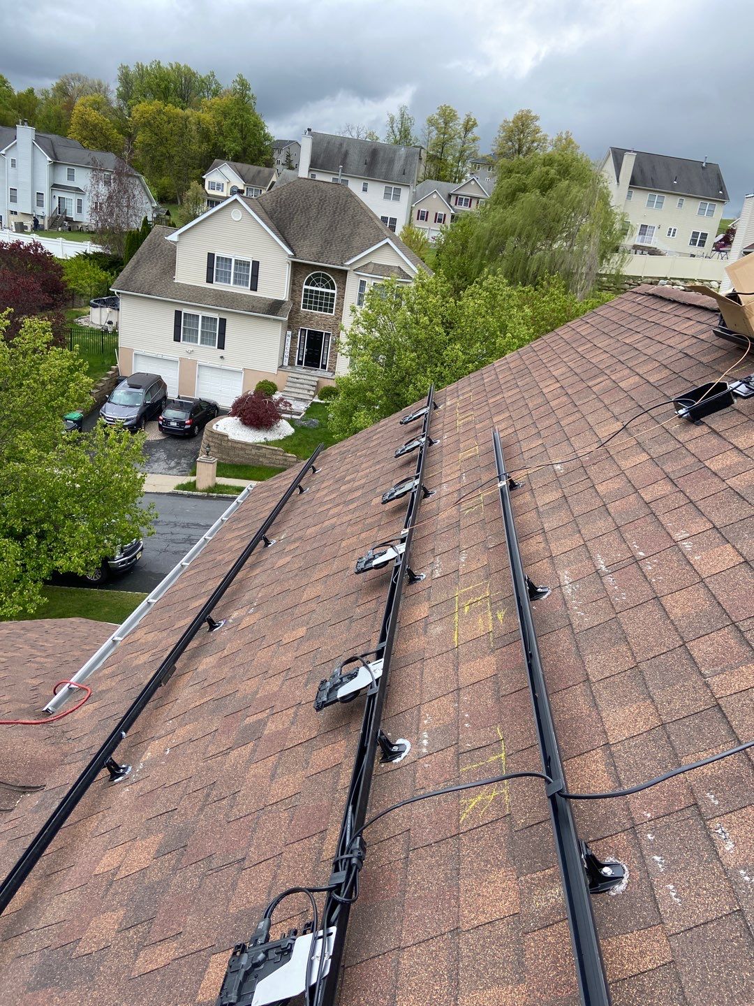 Solar Panel Installation on a Roof in Good Condition by Infinity Solar Systems