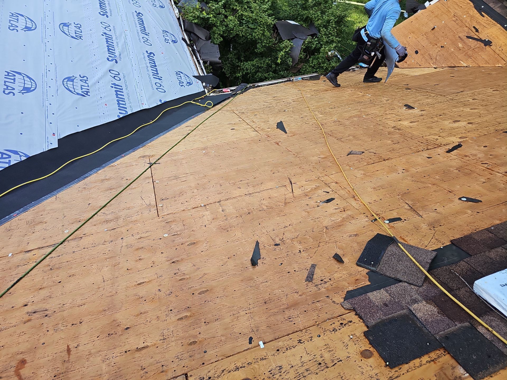 Residential Roof + Gutters & Downspouts Install  by Titan Commercial & Residential Roofing 