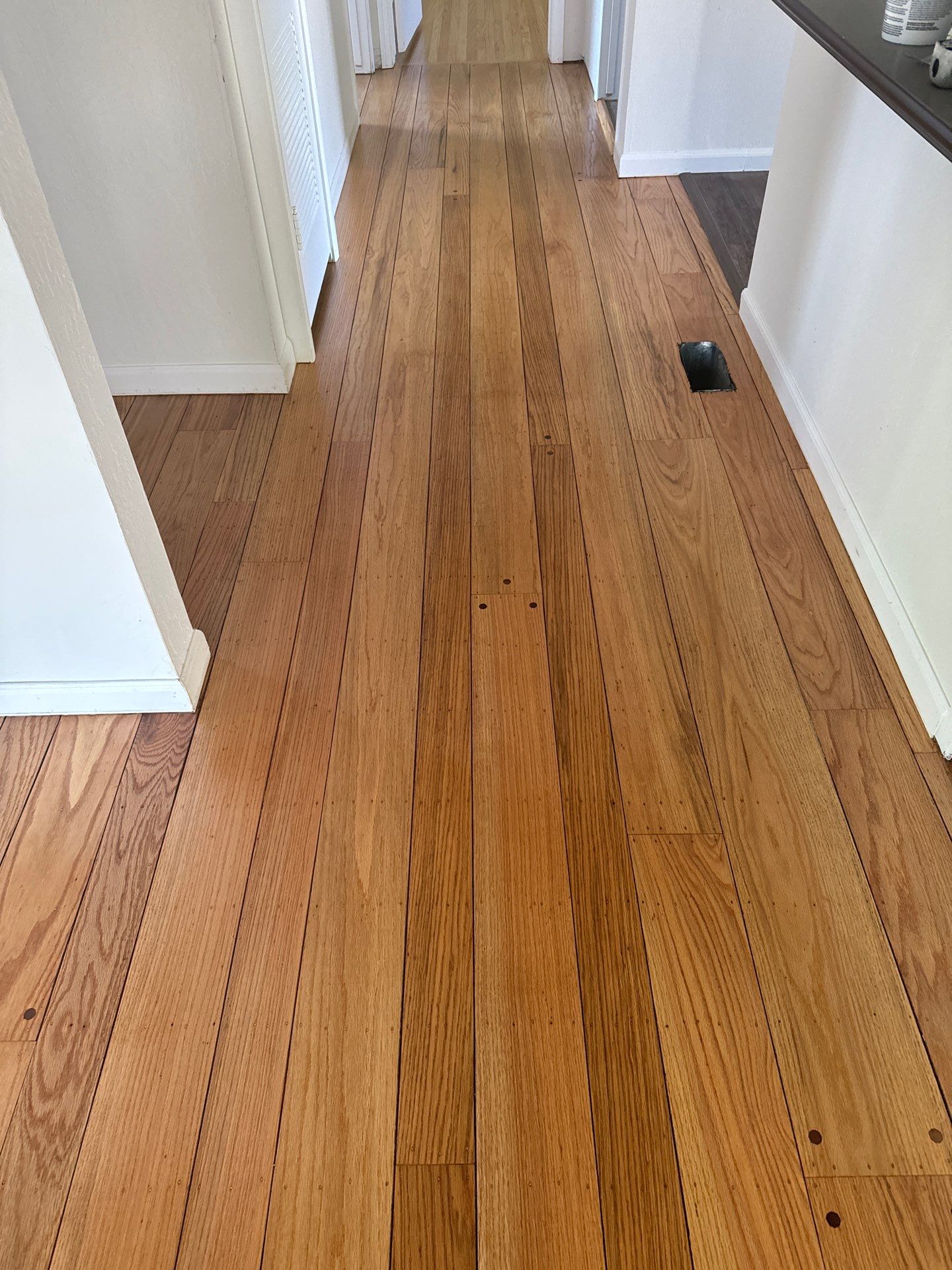 Complete transformation of Hardwood Flooring by Footprints Floors South Sacramento