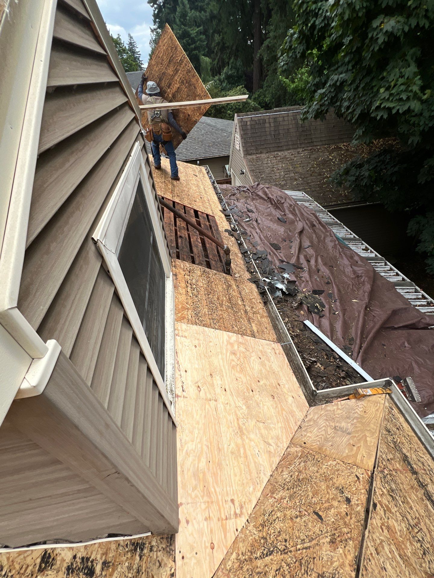 Project in Portland by Tom Leach Roofing