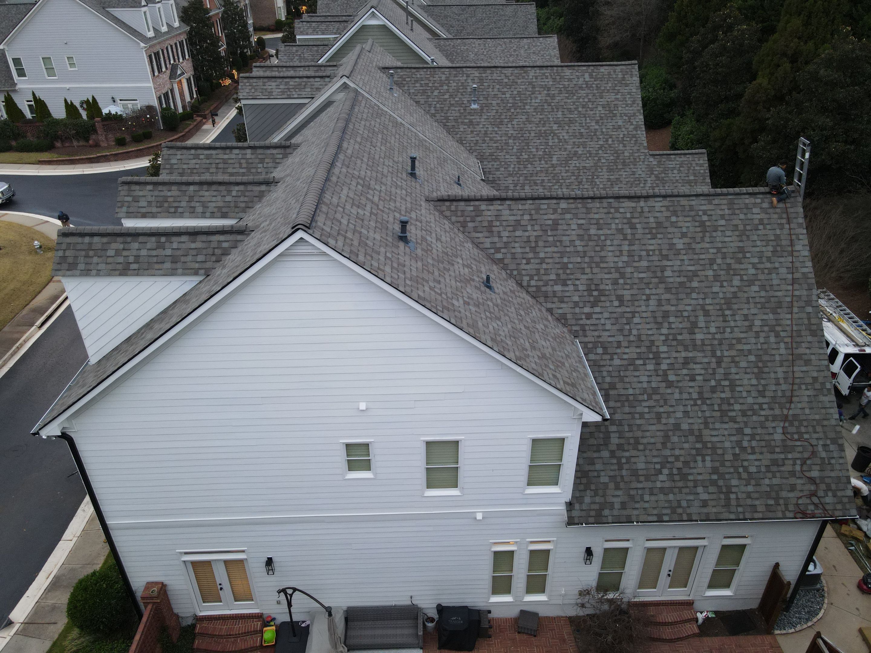 Residential Roofing Installation using Owens Corning by Inspector Roofing and Restoration