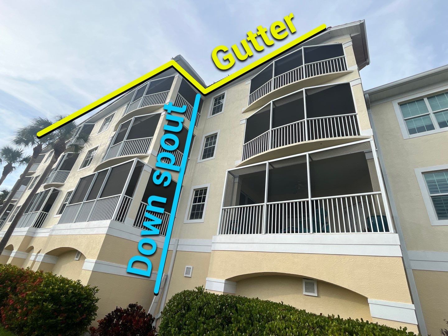 Residential Gutter Upgrade in Fort Myers FL by Gutter Professors