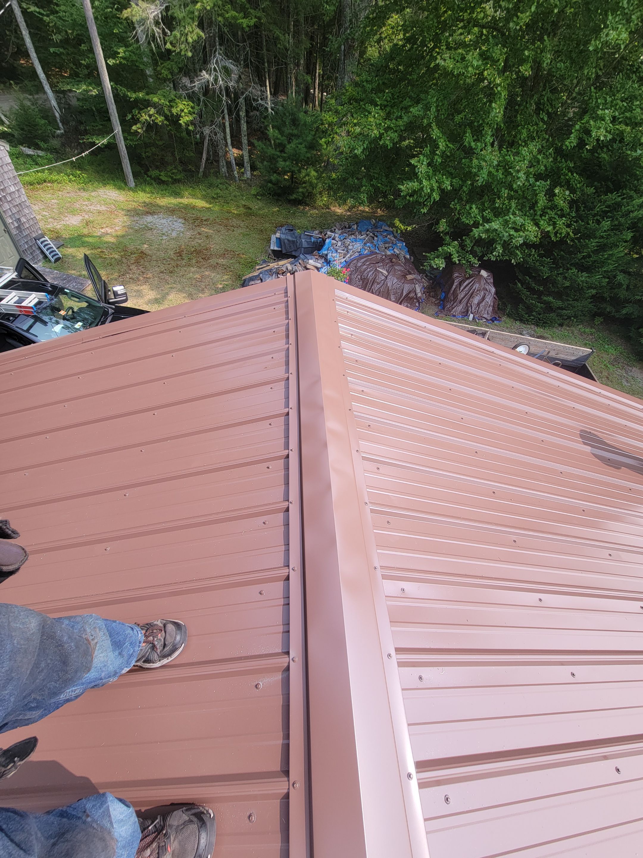 New Metal Roof using All Thats Metal 29g Currigated  by The B.A.R Roofing