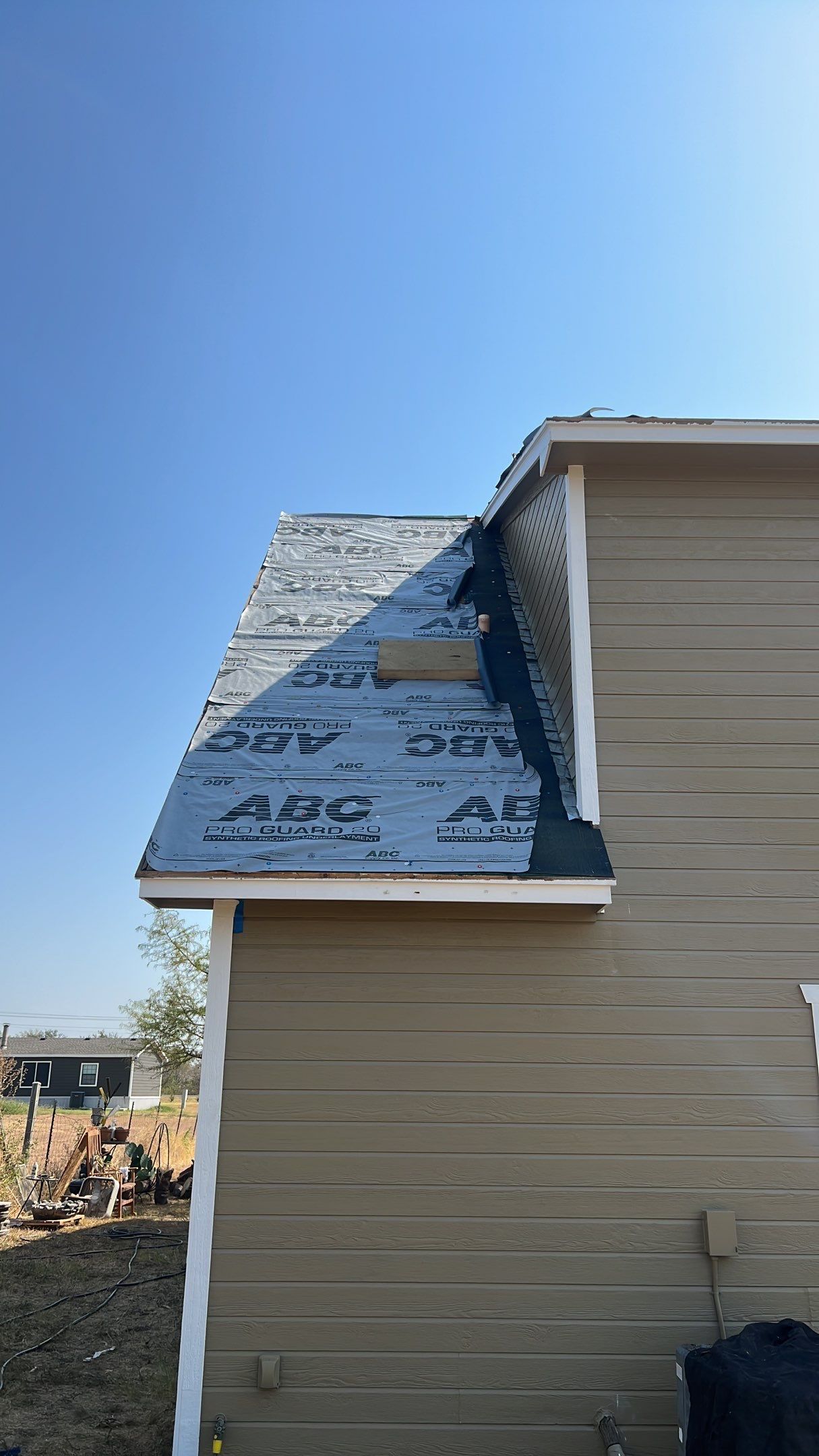 Residential Roofing Installation using Malarkey Vista AR by Harvey Roofing & Construction