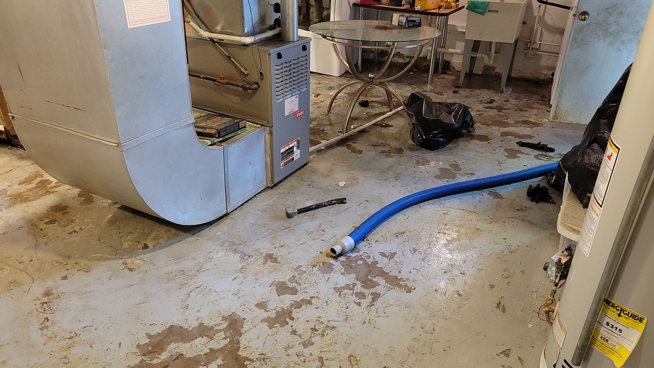 Exterior Wall Basement Leak by Chicagoland Water Medics
