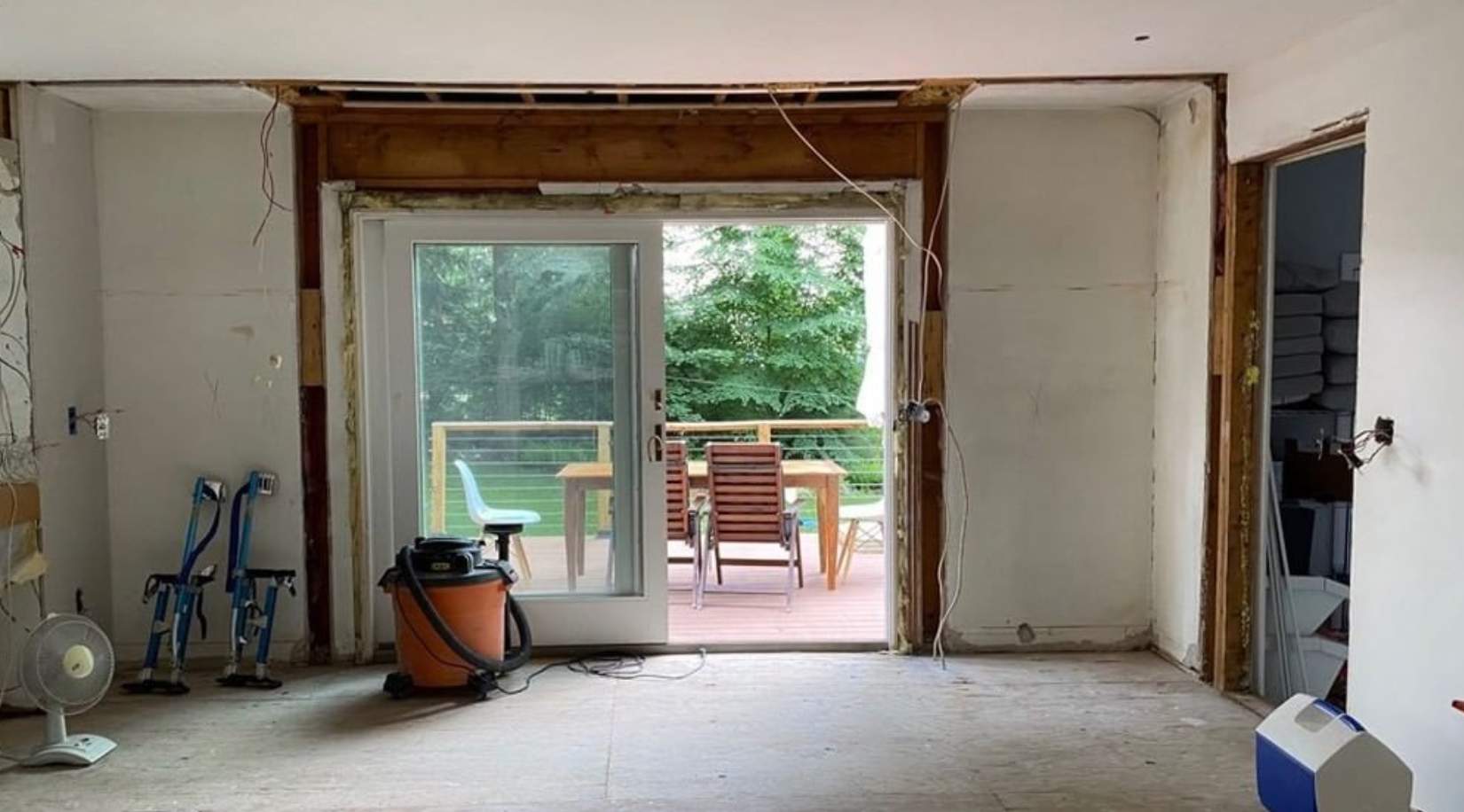 Door Installation using Pella by UBrothers Construction