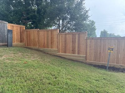 Wood Fence Installation for HOA