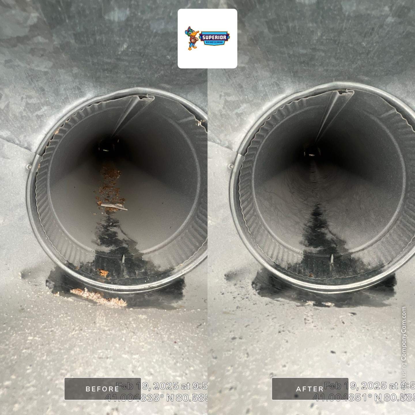 Air Duct Cleaning With a Vacuum Truck in Youngstown, OH by Superior Air Duct Cleaning