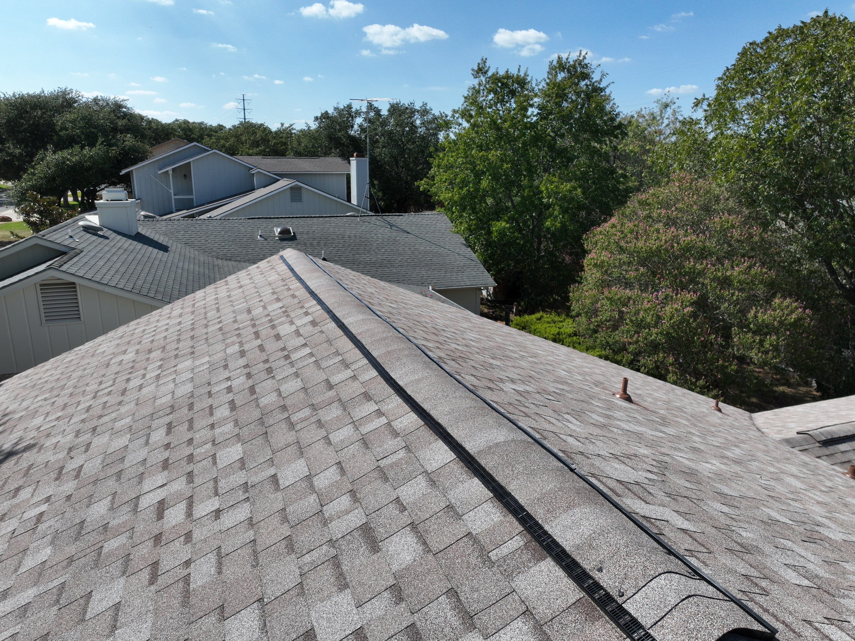Residential Roof Replacement using Owens Corning 30 year Architectural Shingles by Premier Roofing and Contracting