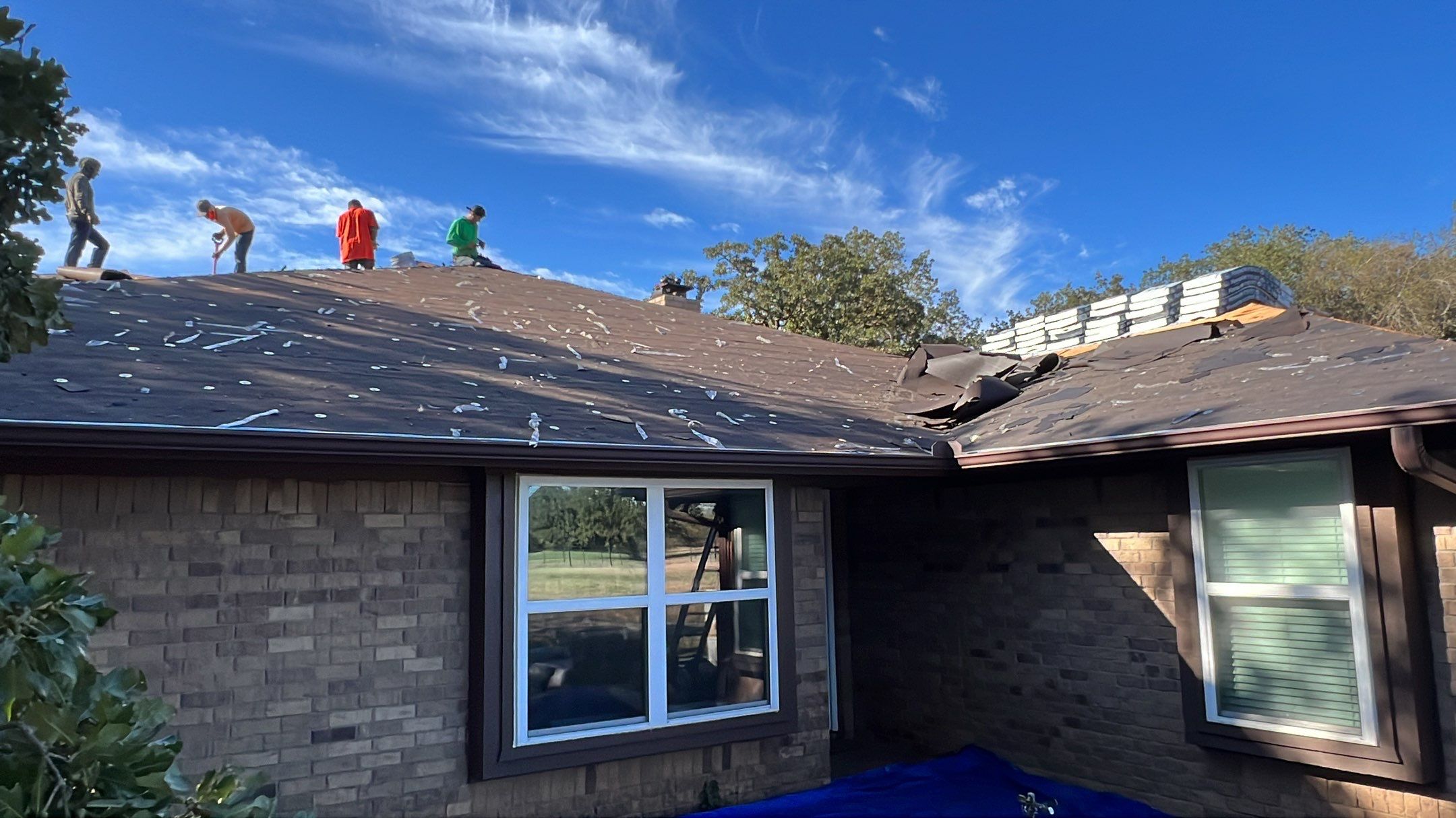 Residential Roofing Installation using ATLAS Pinnacle Pristine Shingles by Harvey Roofing & Construction