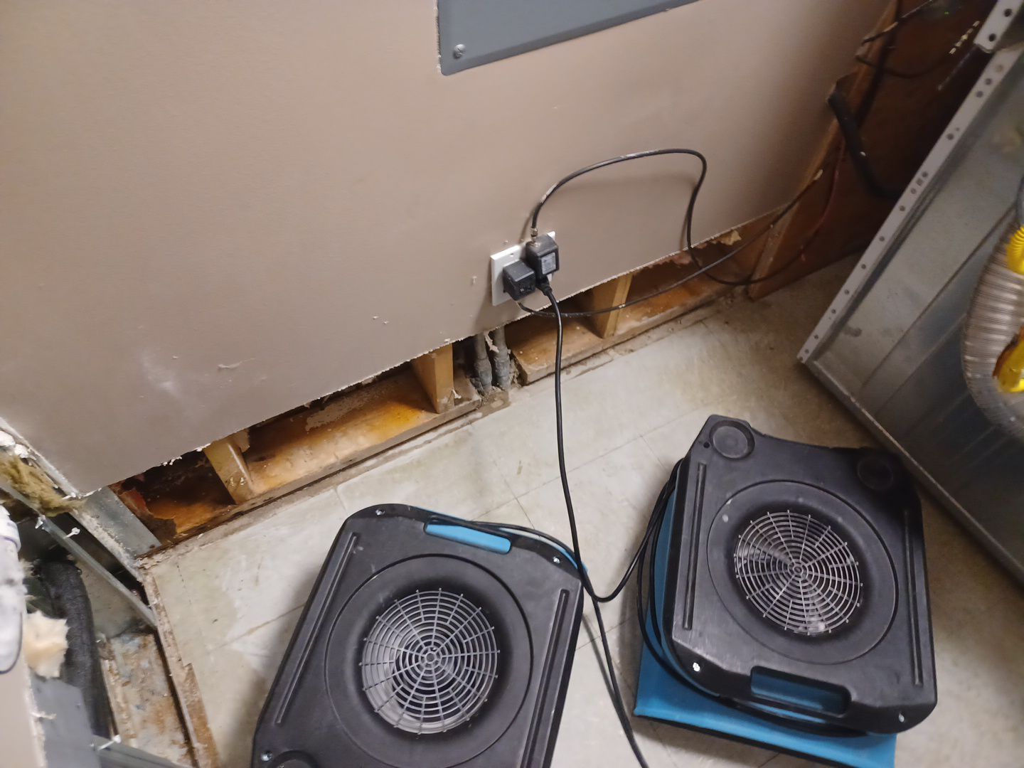 Project in Commerce Township by EzDry Water Mitigation & Property Restoration