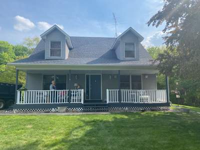 Residential Roofing Installation using Certainteed Landmark Moire Black