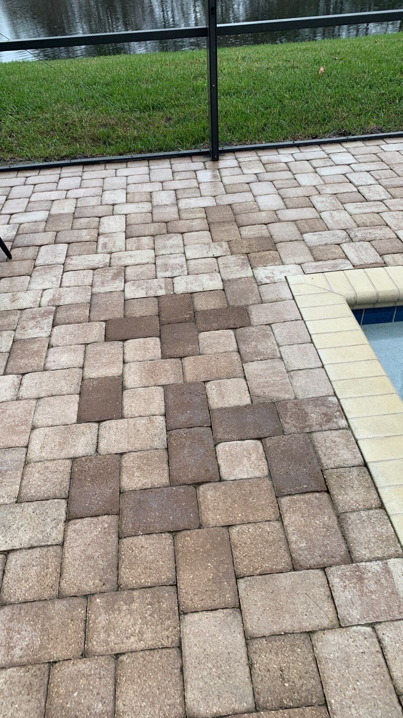 Pool Deck using Concrete Sealant by DuraSeal