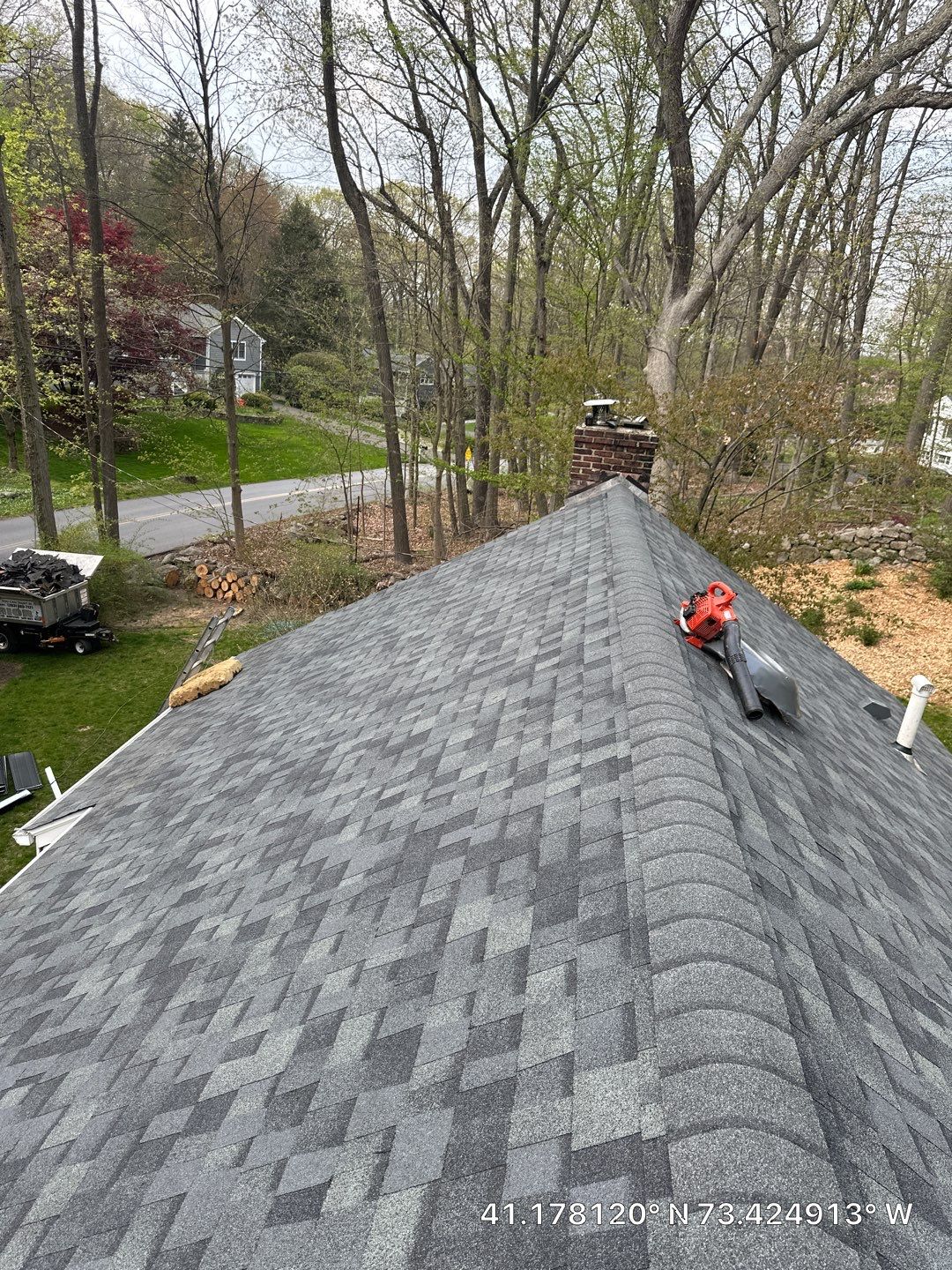 Residential Roofing Installation using Owens Corning TruDefinition Duration - Estate Gray by A Plus Exterior
