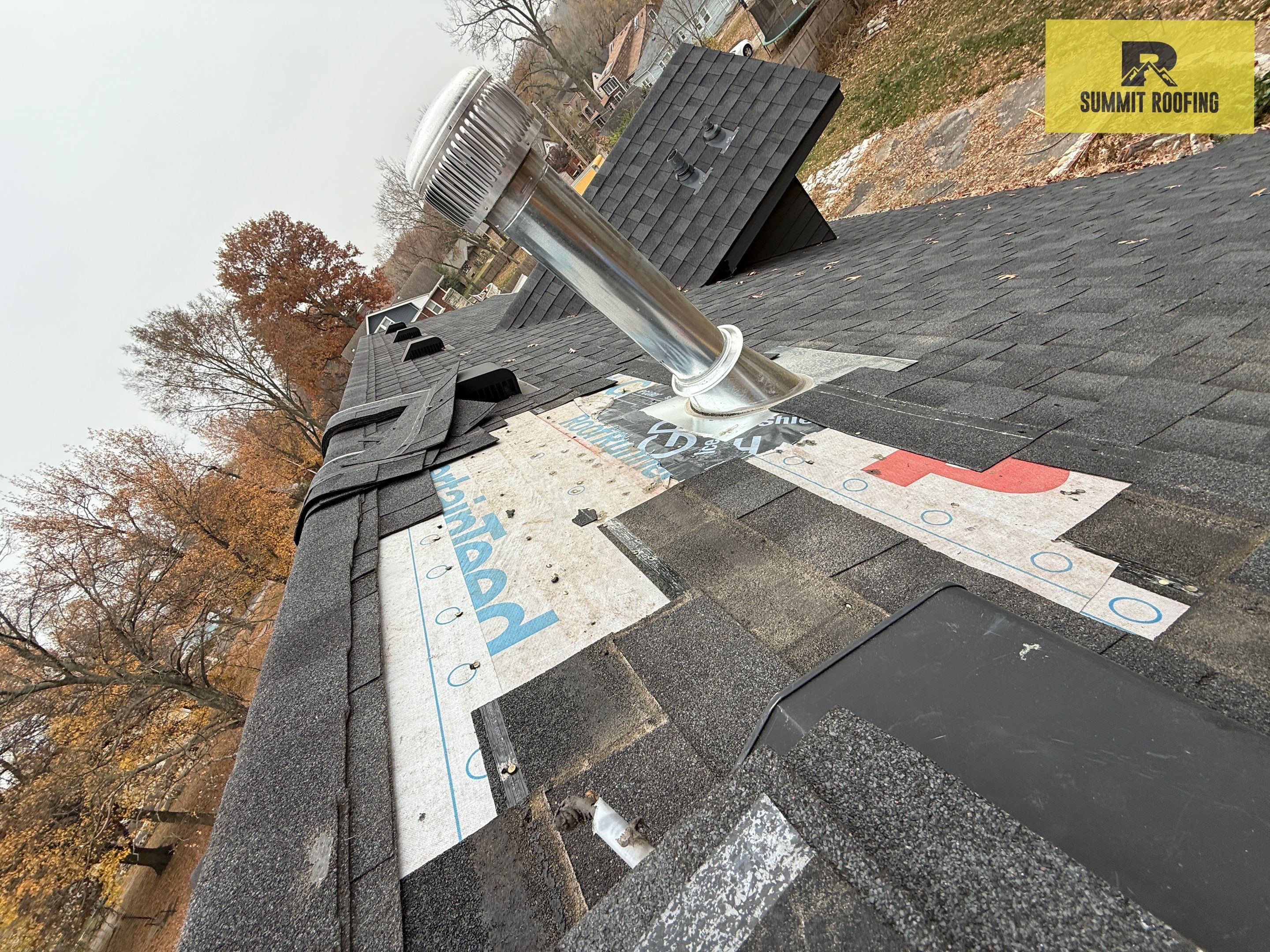 Residential Roof Repair  by Summit Roofing