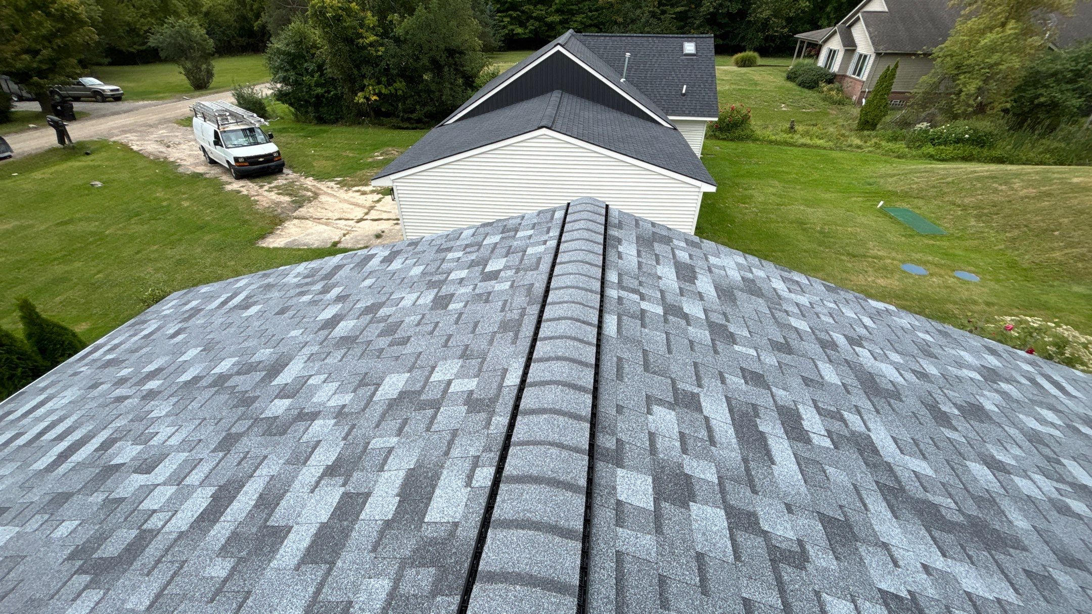 Roof Replacement using Owens Corning Slatestone Gray by 180 Contractors