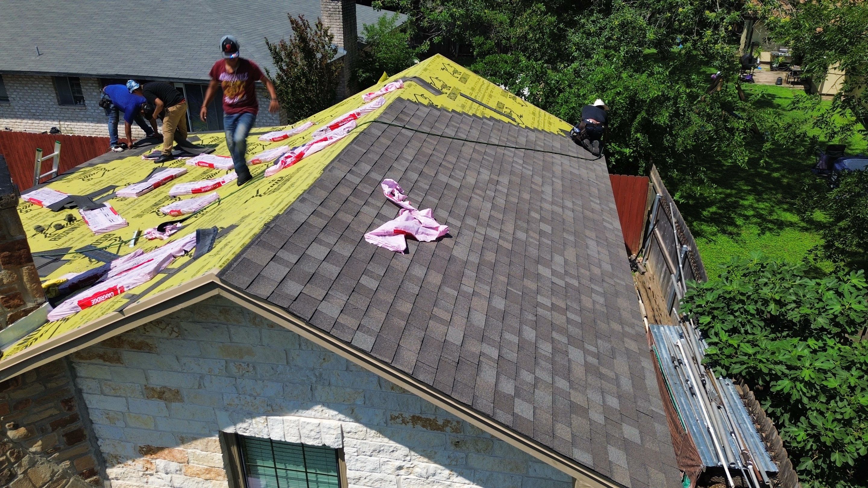 San Antonio Roof Project  by Bison Roofing  