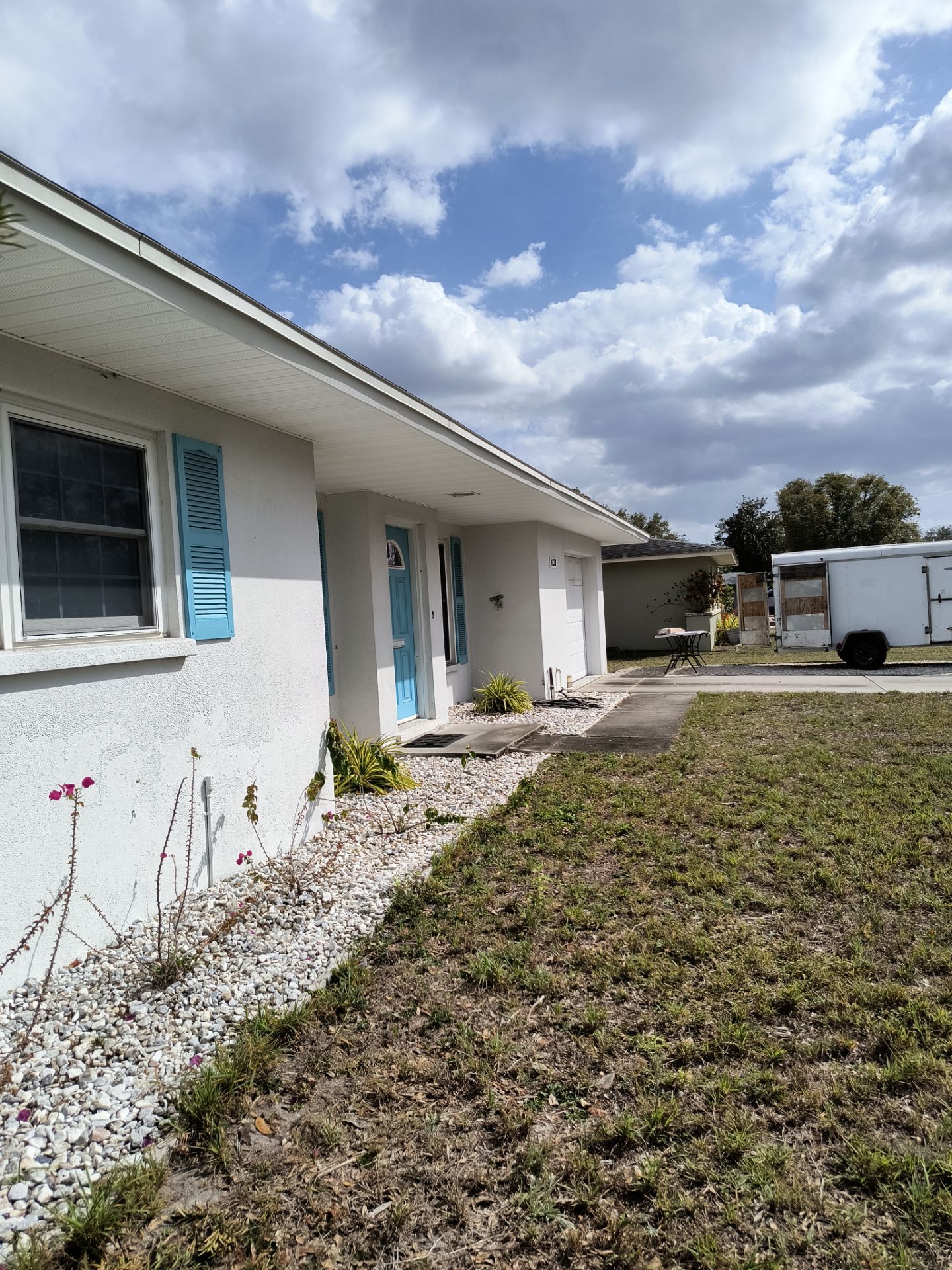 Soffit and Fascia Installation using White Soffit in Sarasota Fl by Gutter Professors