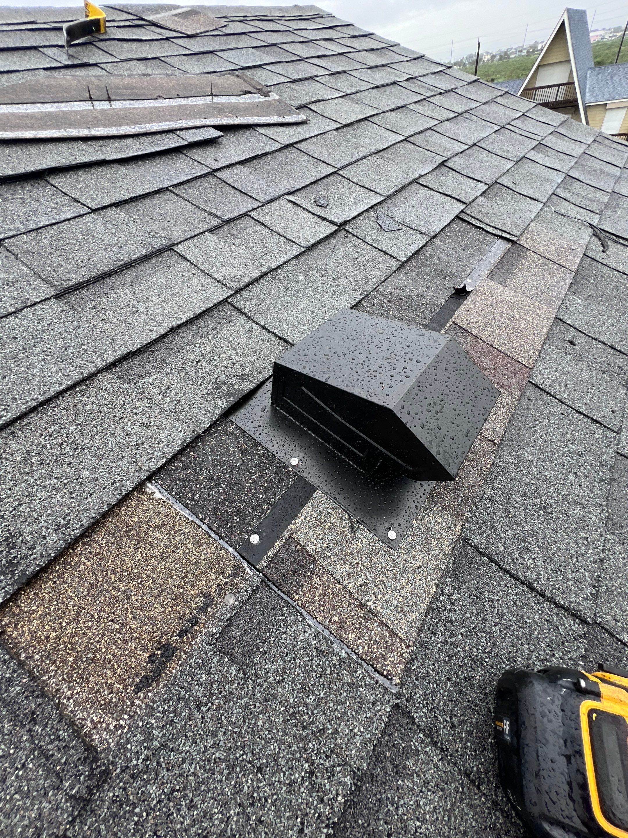 Hail Damage using Owen's Corning Duration (Lifetime) Shingles by Roof Repair Company