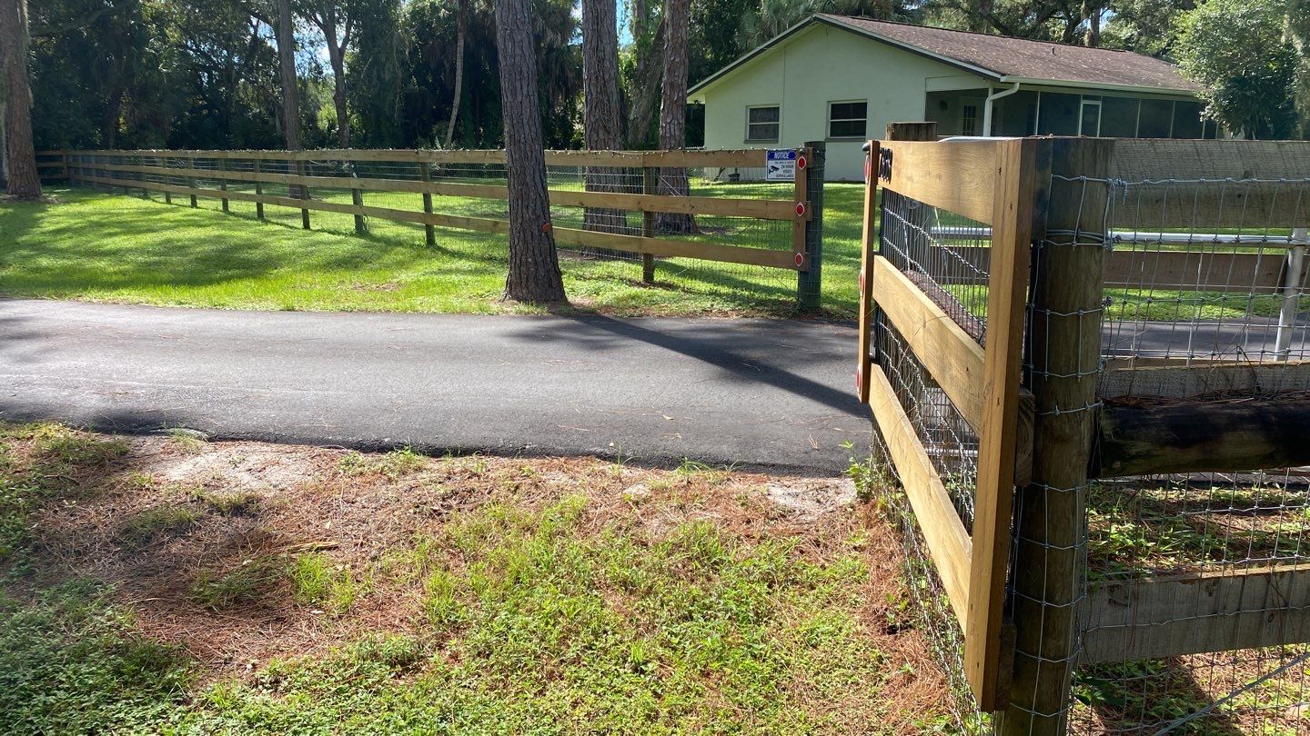 Sarasota, FL Entry Gate with Liftmaster Gate Operator  by Asap fence and gates, LLC