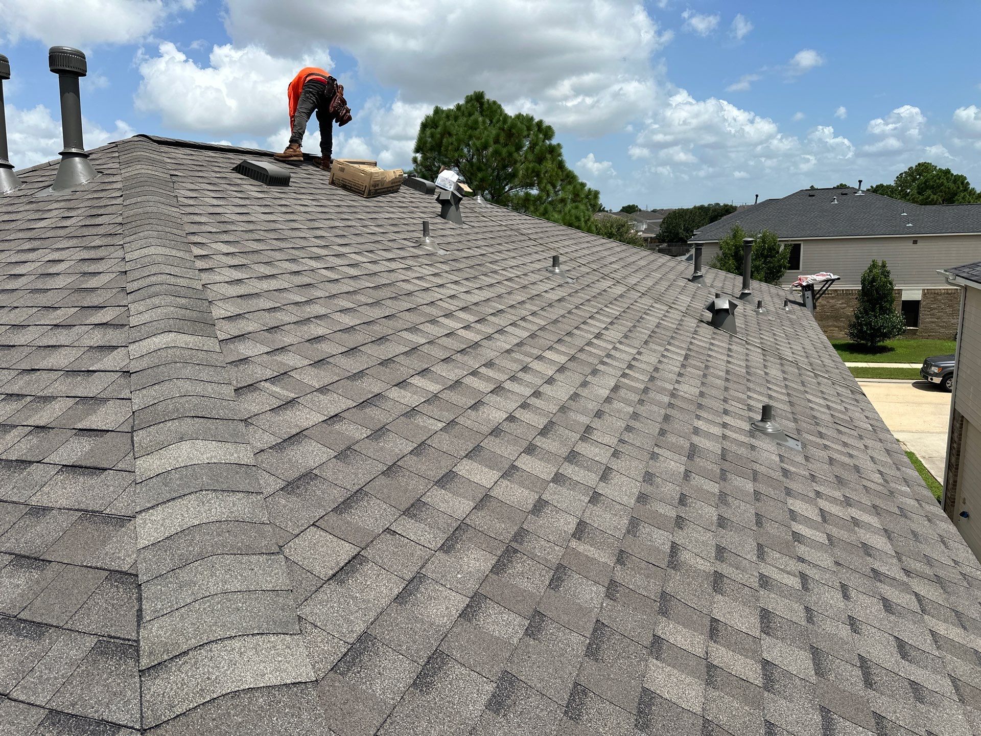 Project in Katy by Motion Roofing
