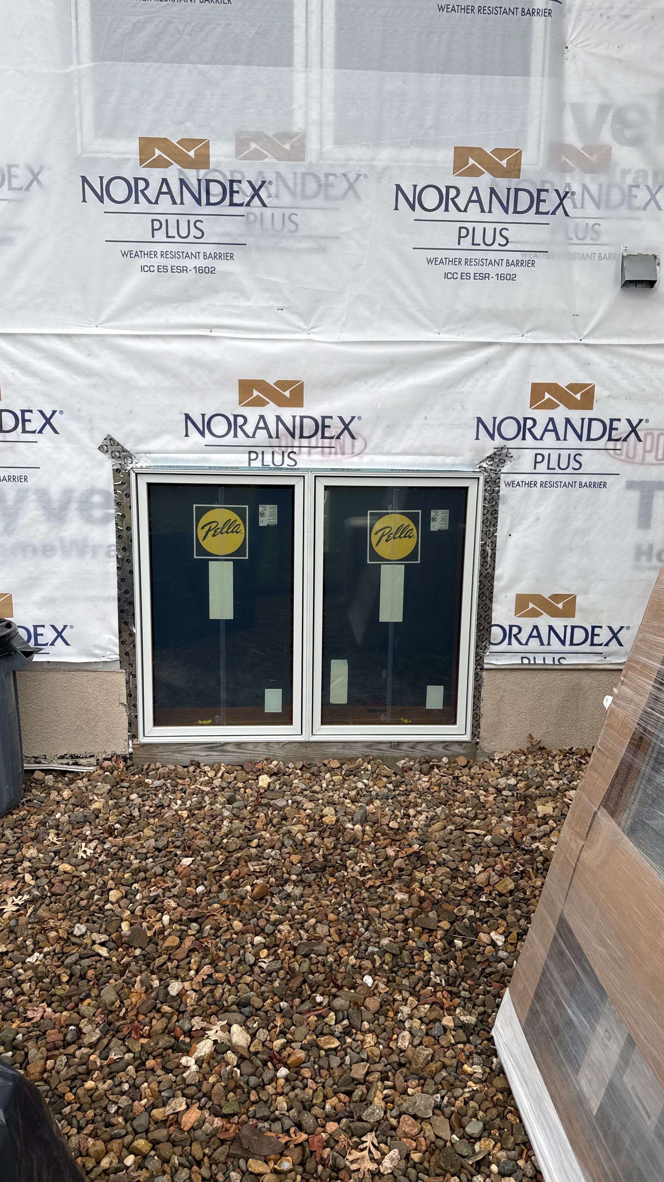 A Clean Window Upgrade Ready for New Siding with Pella Lifestyle Series by United Windows and Siding LLC