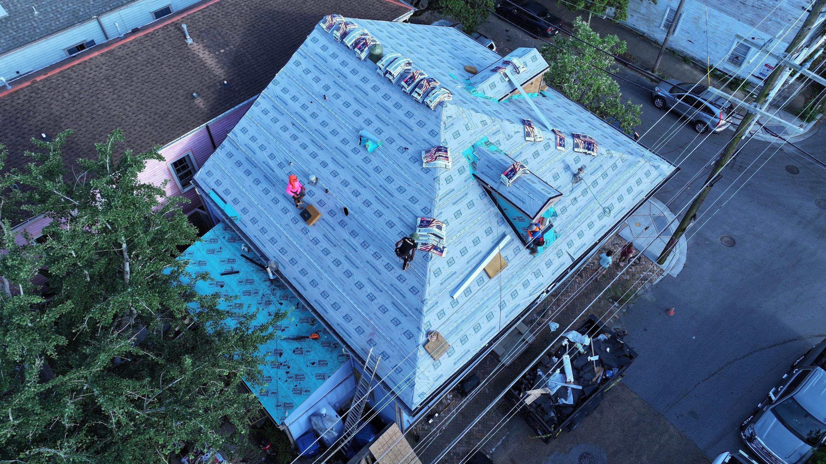 Roof Replacement in New Orleans by HDS Contractors