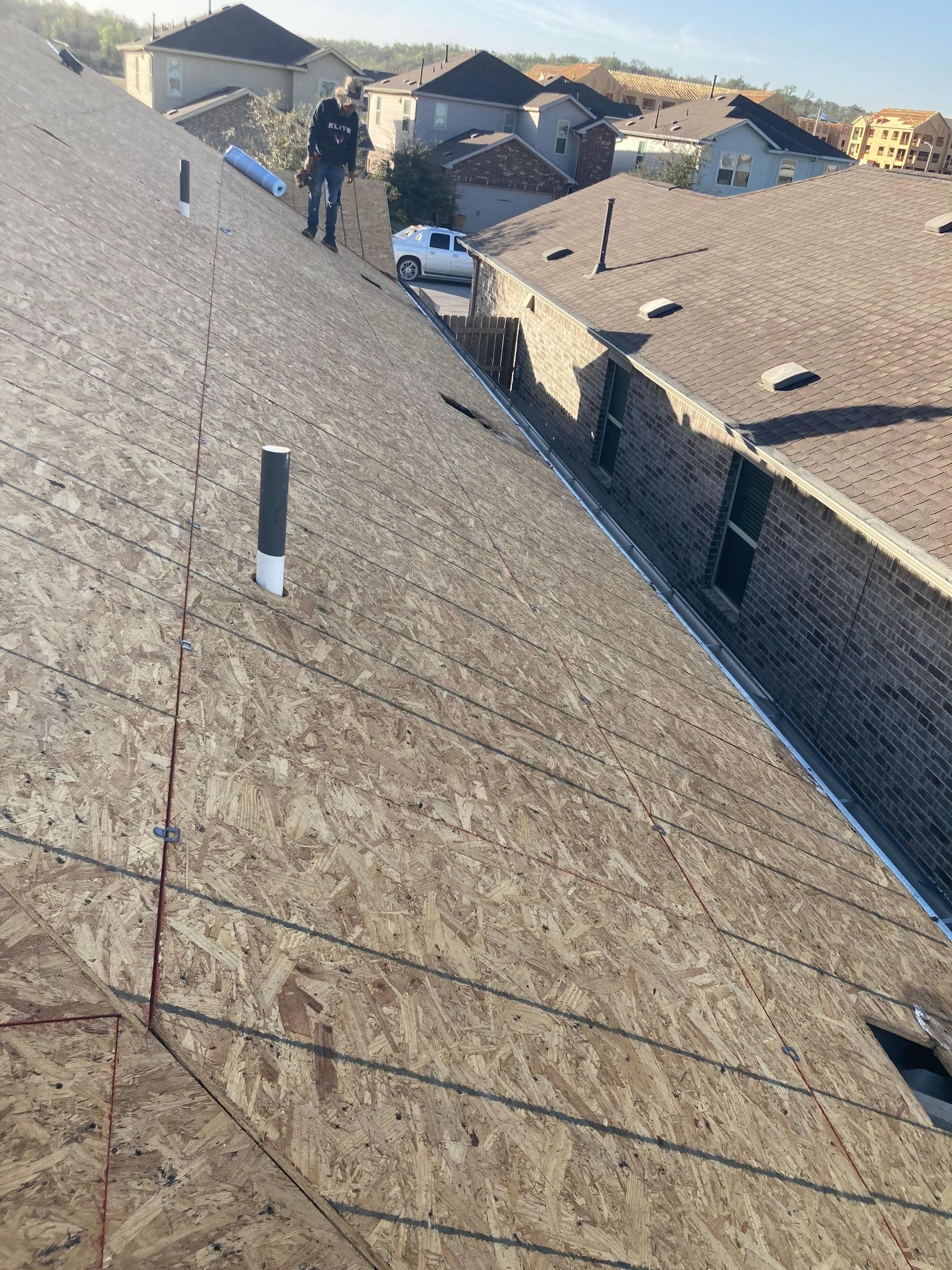 Project in Del Valle by Rhino Roofing and General Contracting, LLC