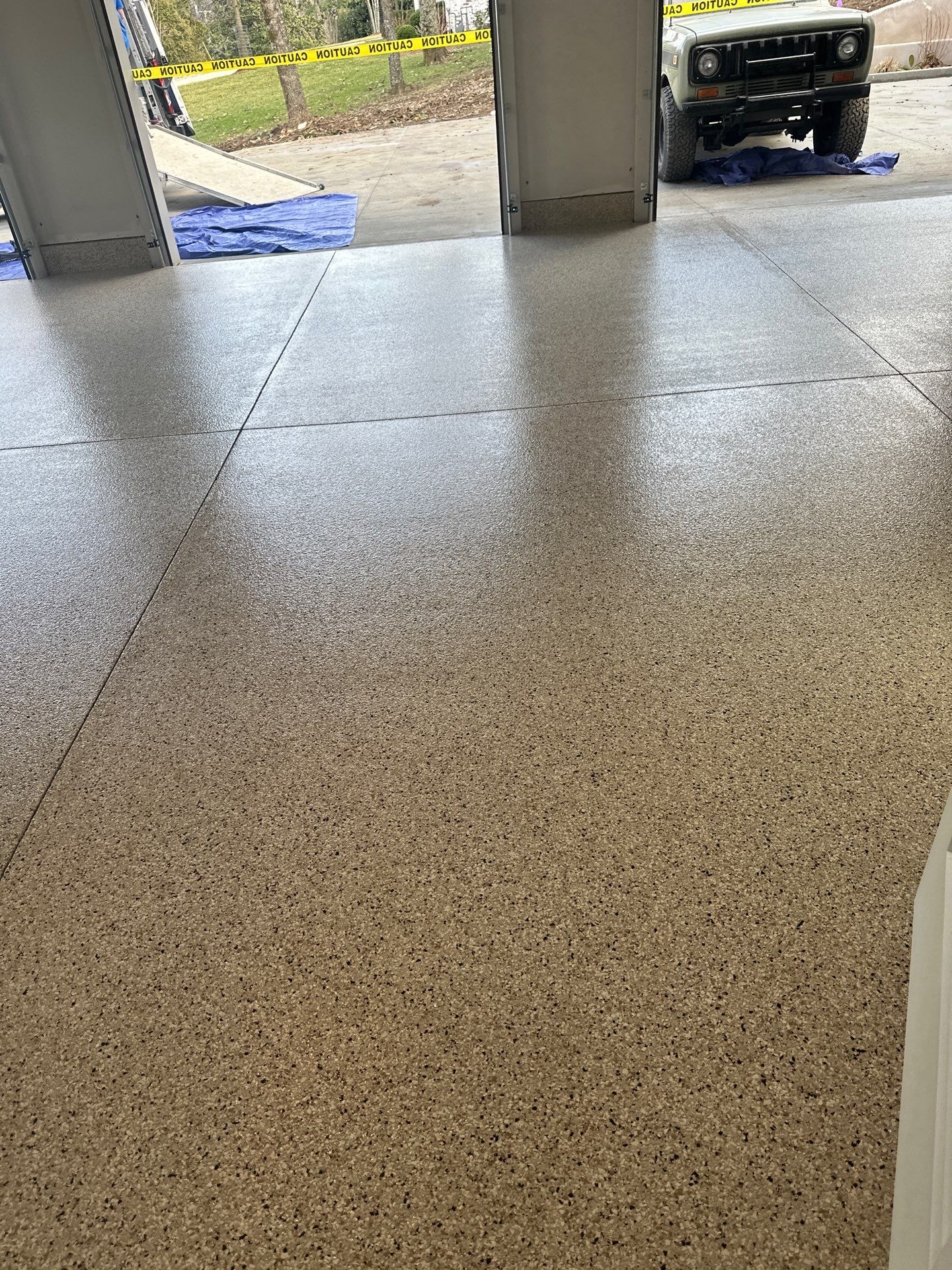 Garage Floor Coating using Shoreline by My Garage Floor Guys
