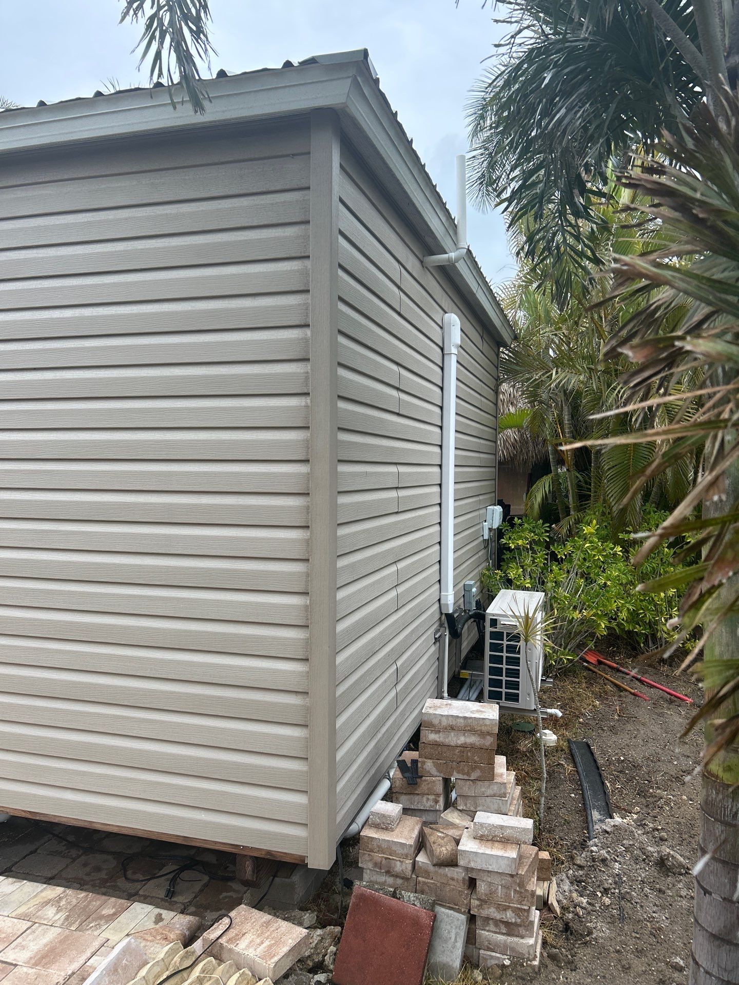 Downspout Replacement and Upgrade in Fort Myers FL by Gutter Professors