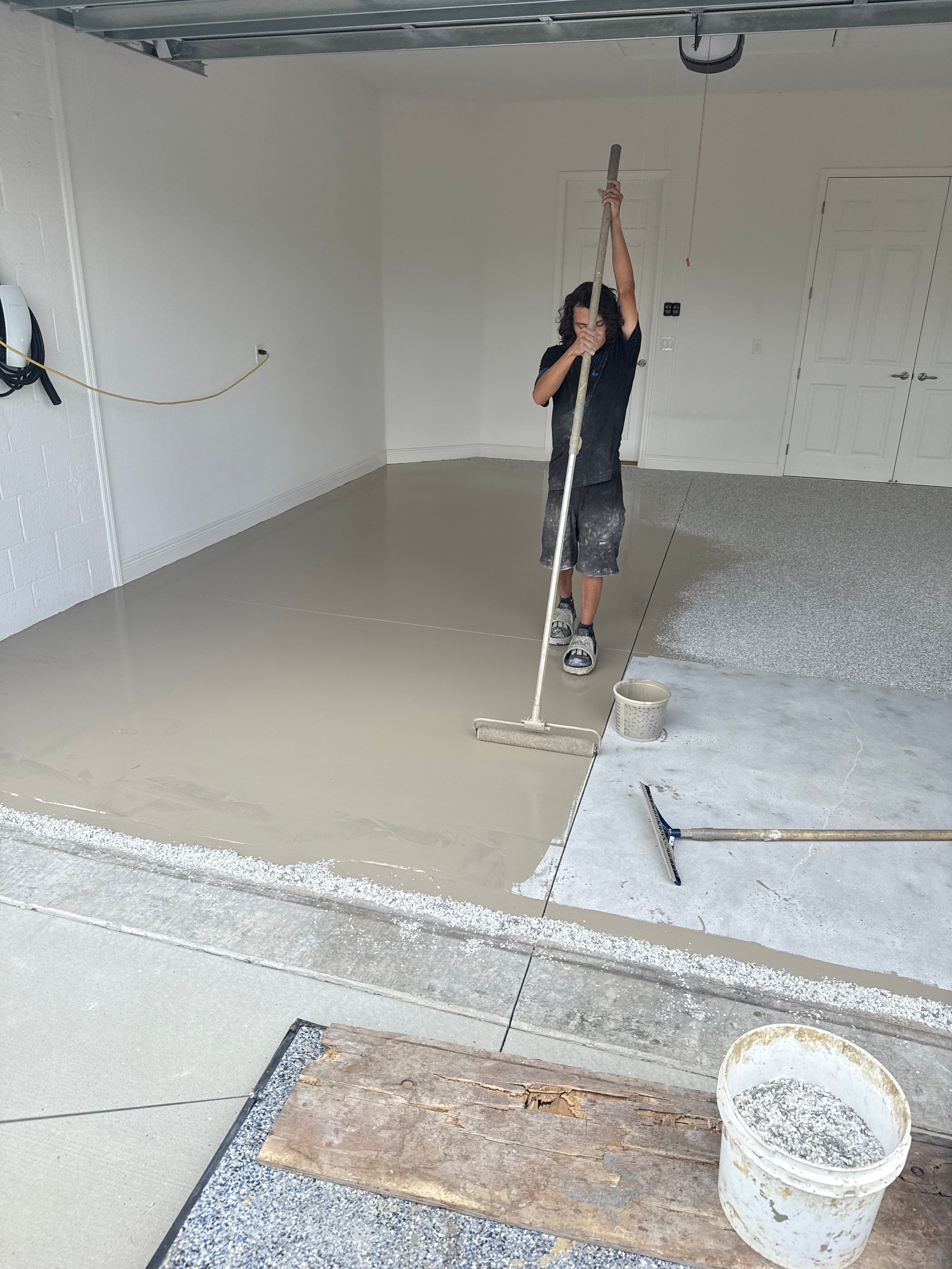 Garage by Innovative Concrete Coatings 