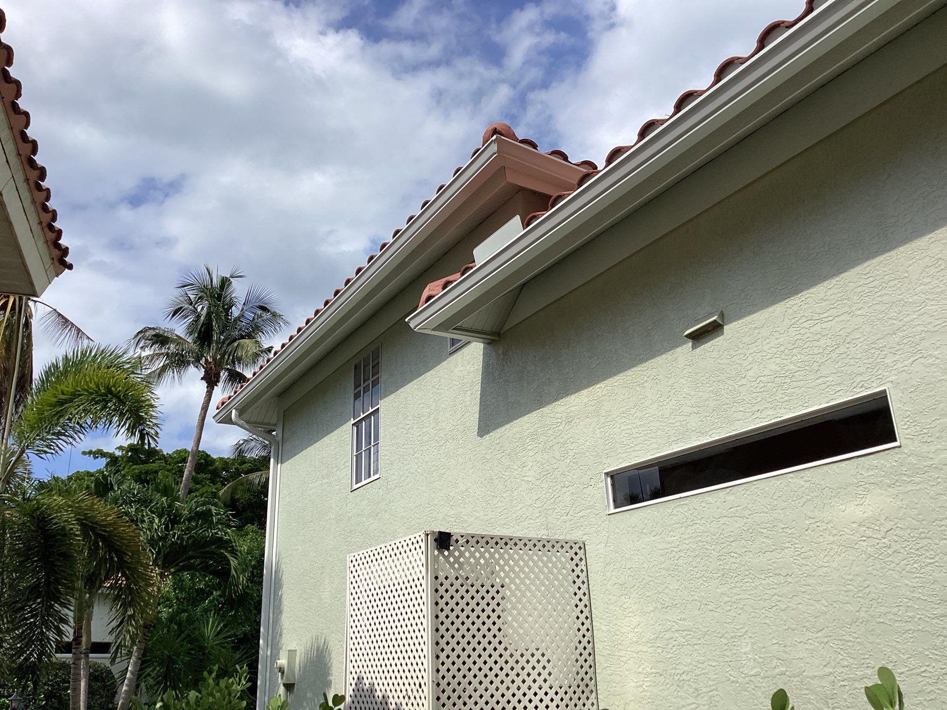 Downspout and Elbow Installation in Bonita Springs FL by Gutter Professors