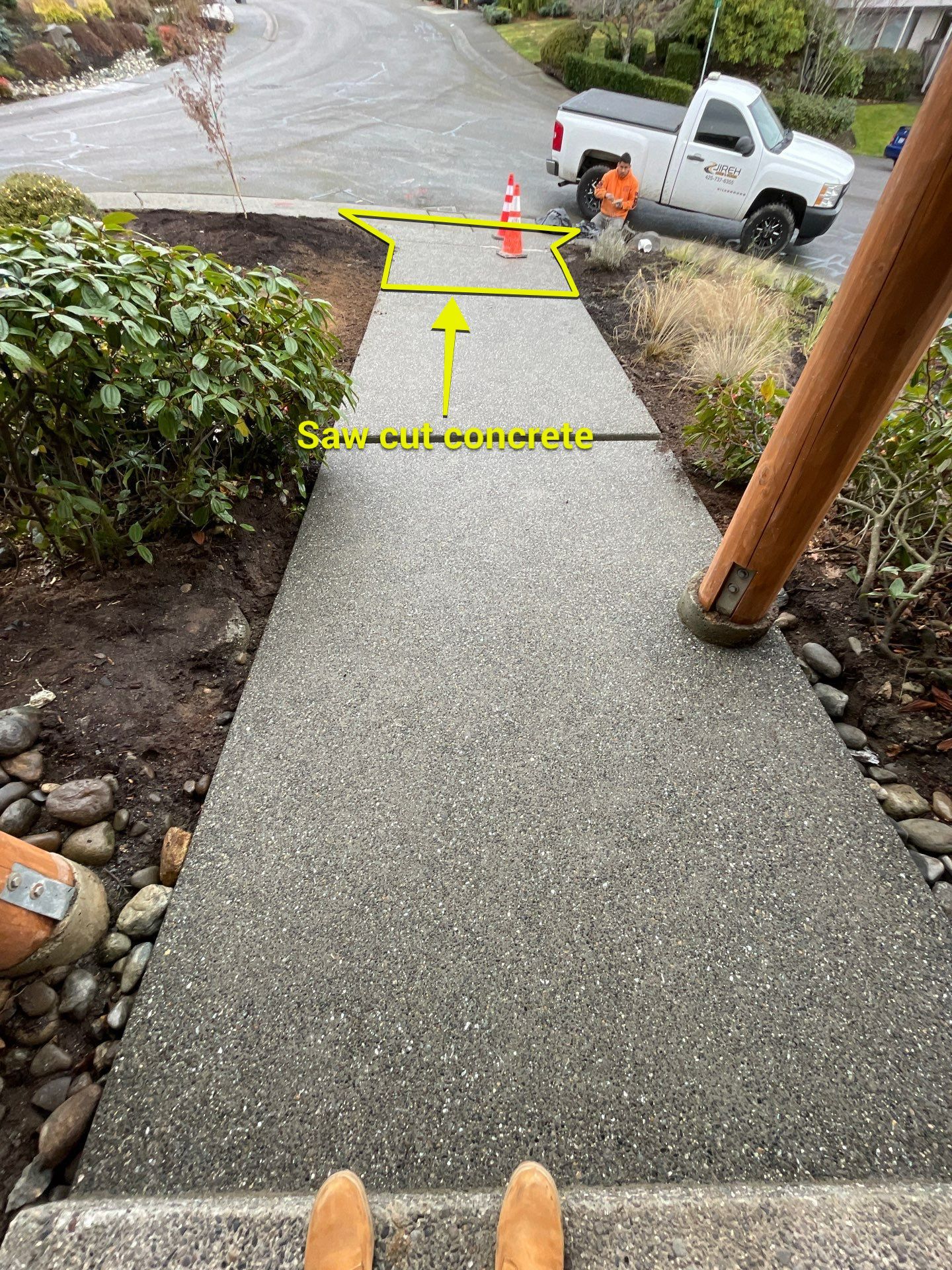 Tucker | Driveway Repair, Concrete Project  by Jireh Asphalt & Concrete Inc 