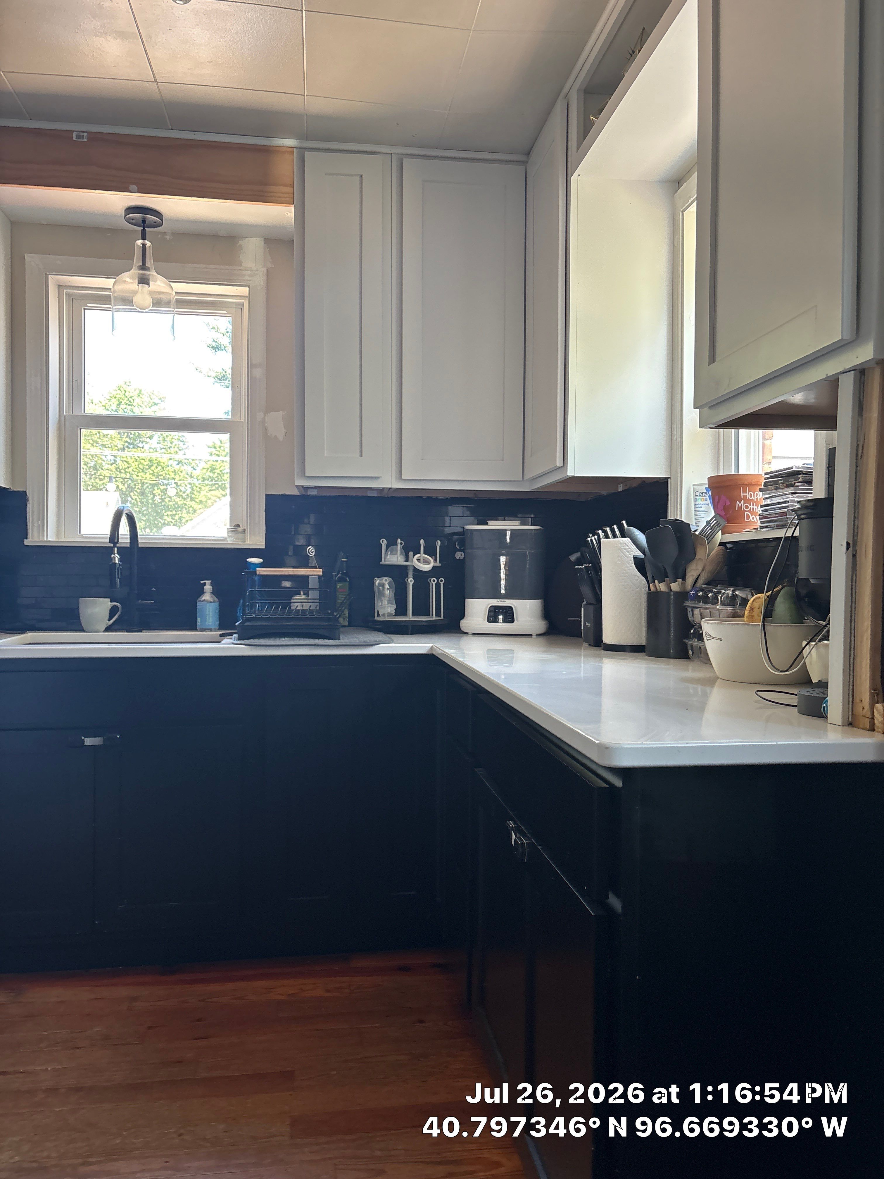 Modern Kitchen Remodel with Two-Tone Cabinets in Lincoln by CompanyCam Sales Demo
