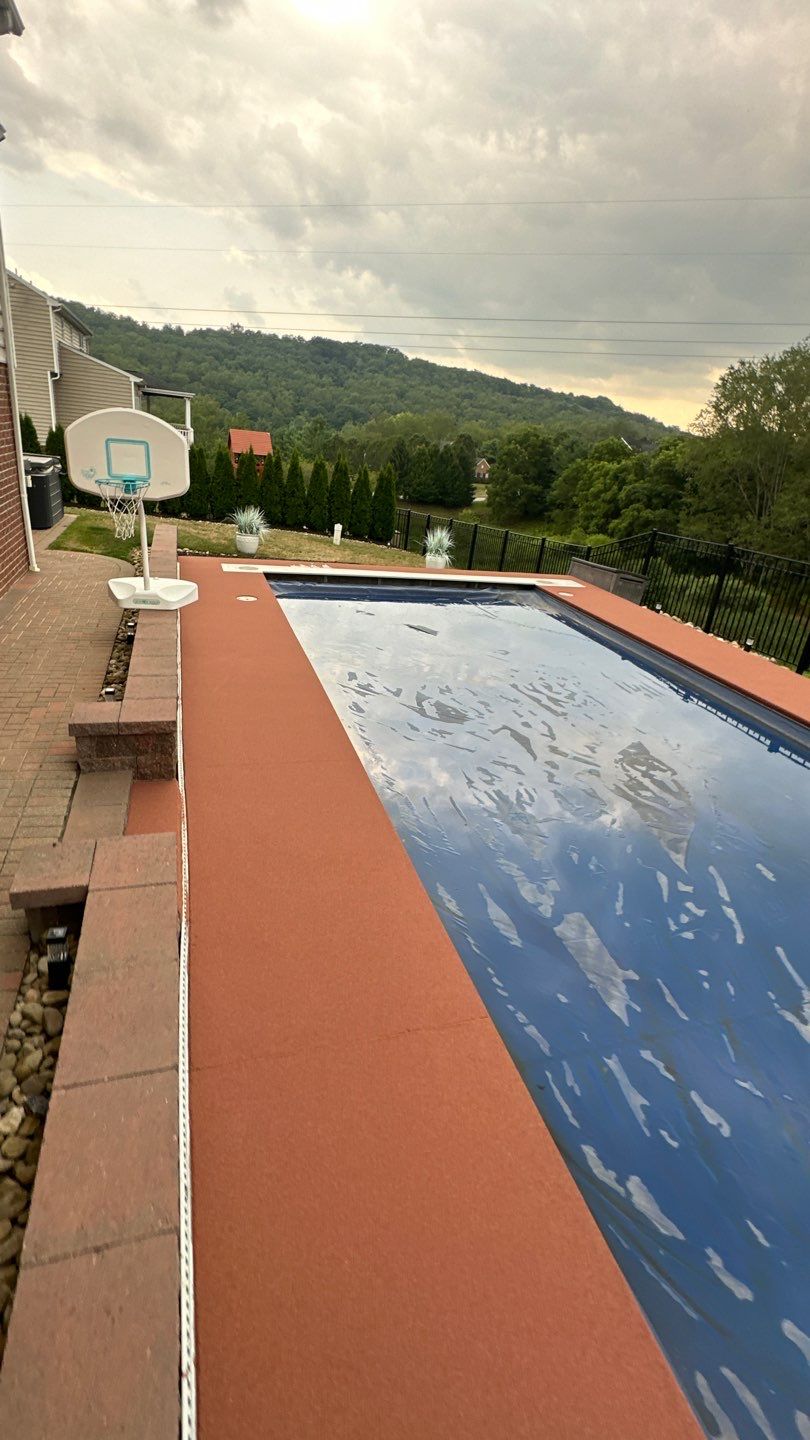 Pool Deck Project in Venetia by Floors in a Day, Inc