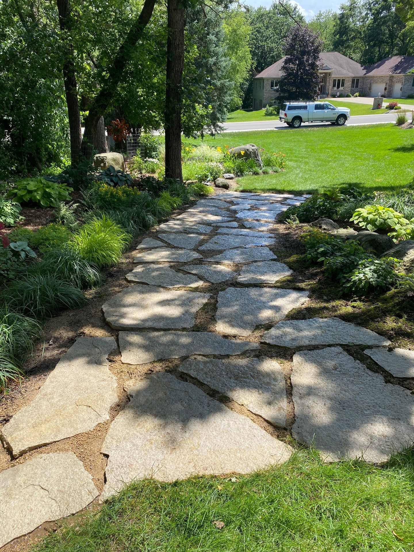 Patio and stepper cleaning by Shulla Exterior Cleaning