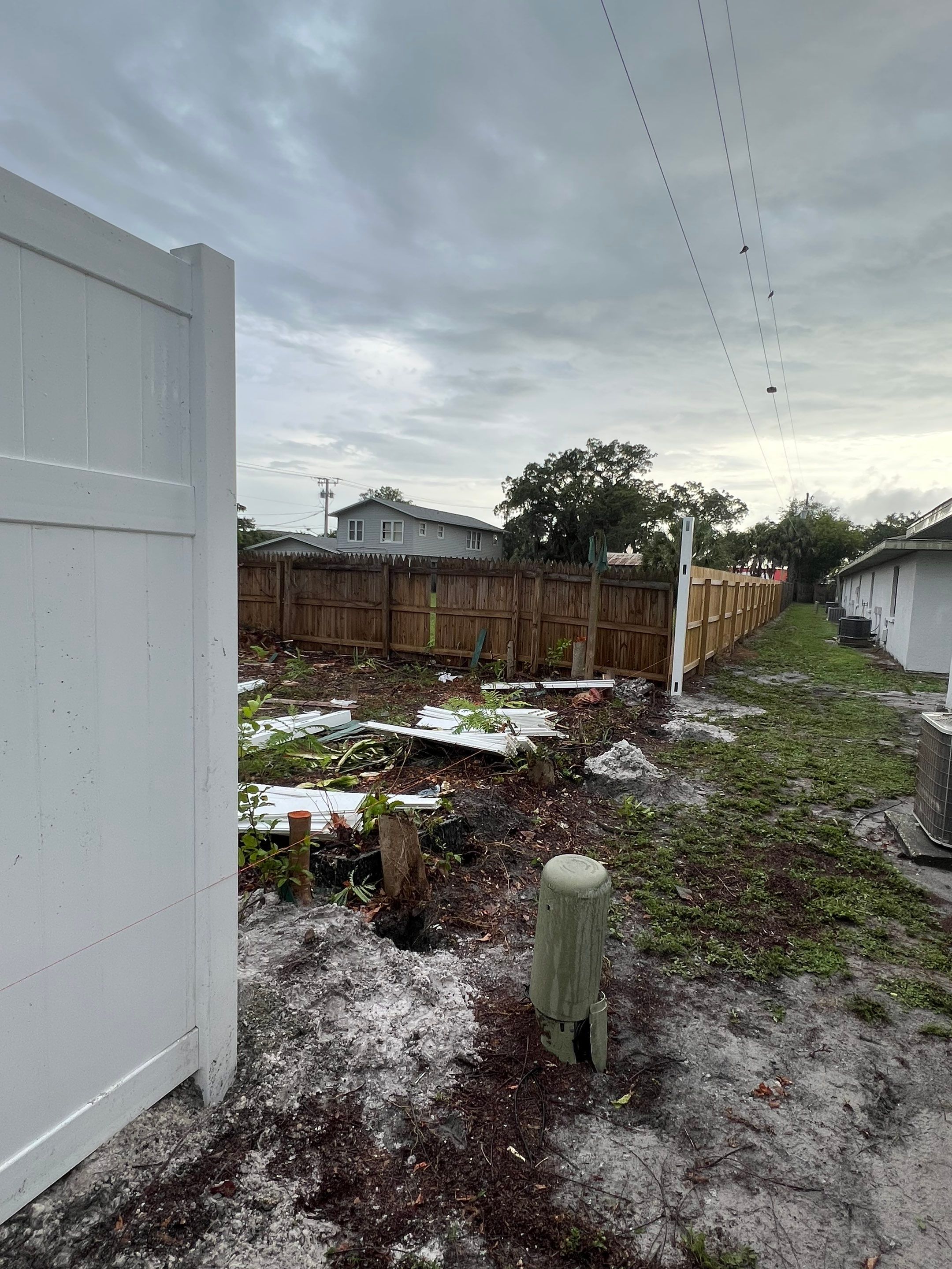 Bradenton, FL 6ft. Tall White Vinyl Privacy Fence  by Asap fence and gates, LLC