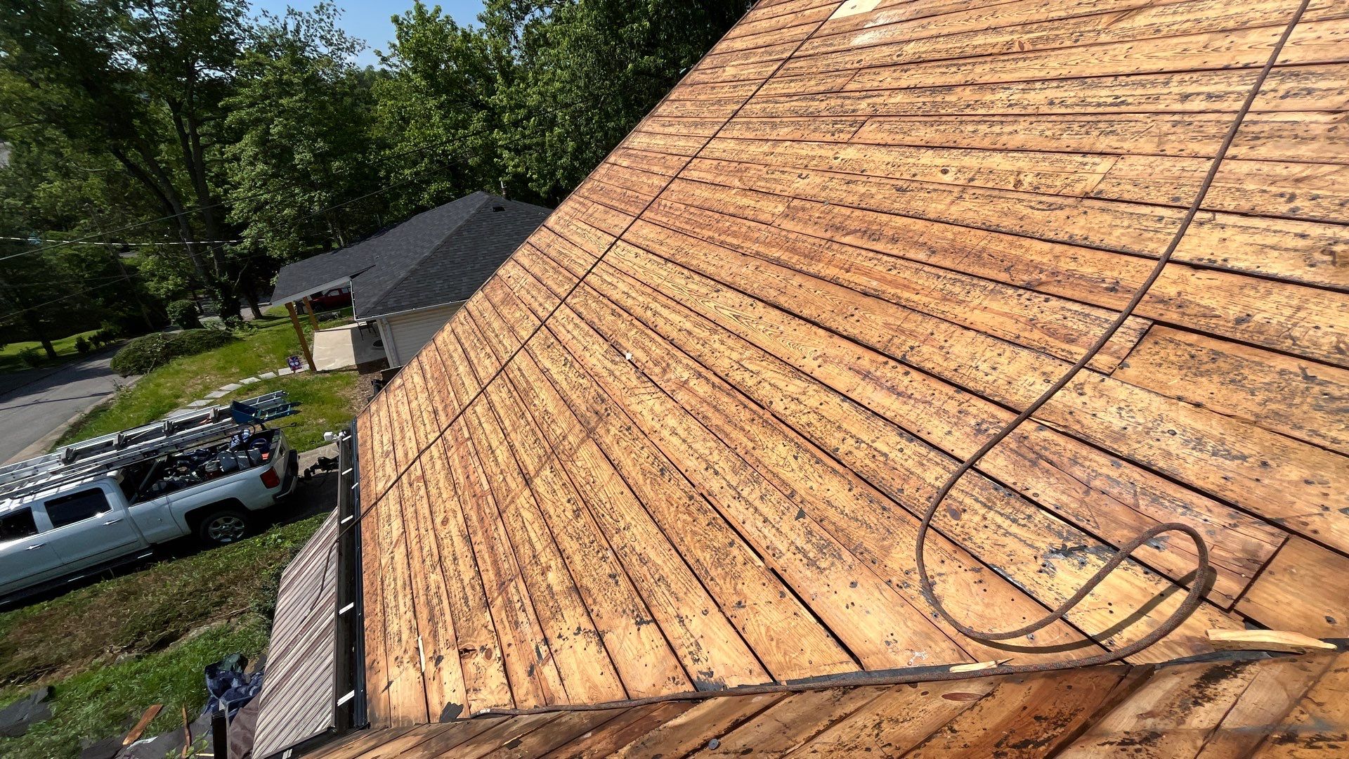 Residential Roofing Installation using GAF Timberline HDZ Pewter Gray by Rainstoppers Roofing