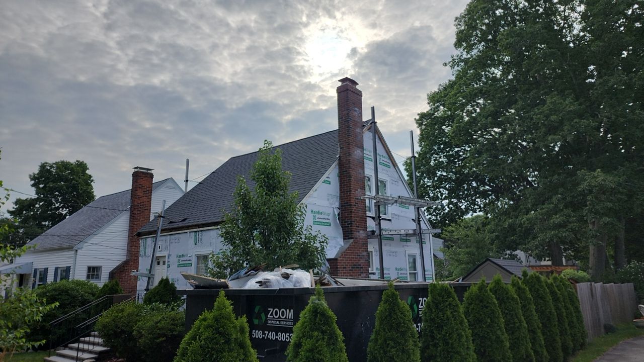 Siding Installation using James Hardie by UBrothers Construction