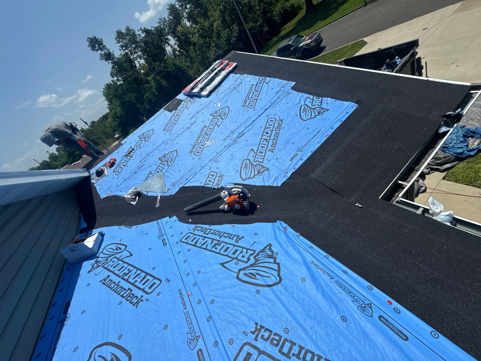 Residential Roofing Install - Atlas Pinnacle Pristine Shingles - Color Black Shadow  by Titan Commercial & Residential Roofing 