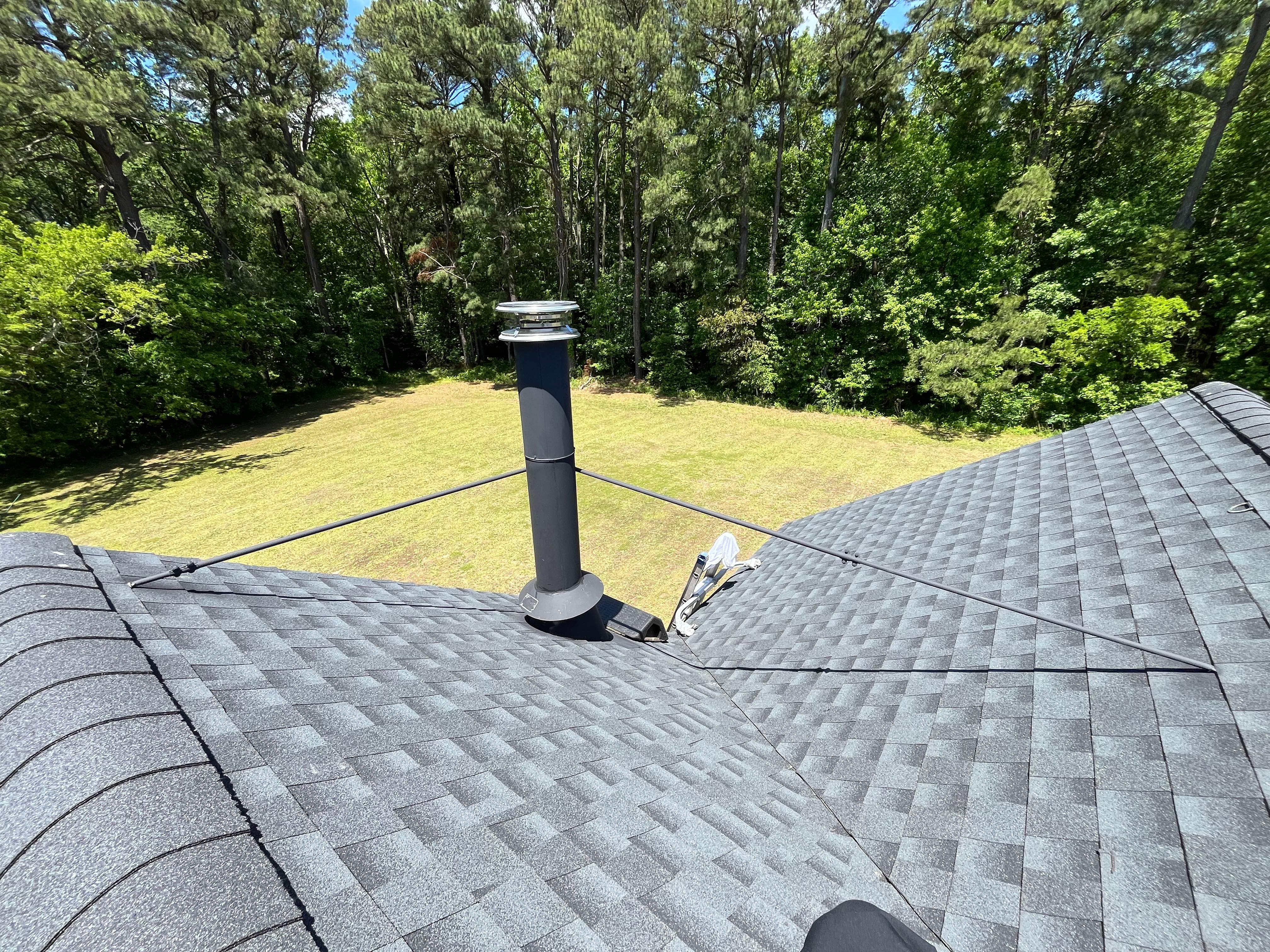 Rare Wood Fireplace and Hearth Pad by Premier Chimney and Roofing