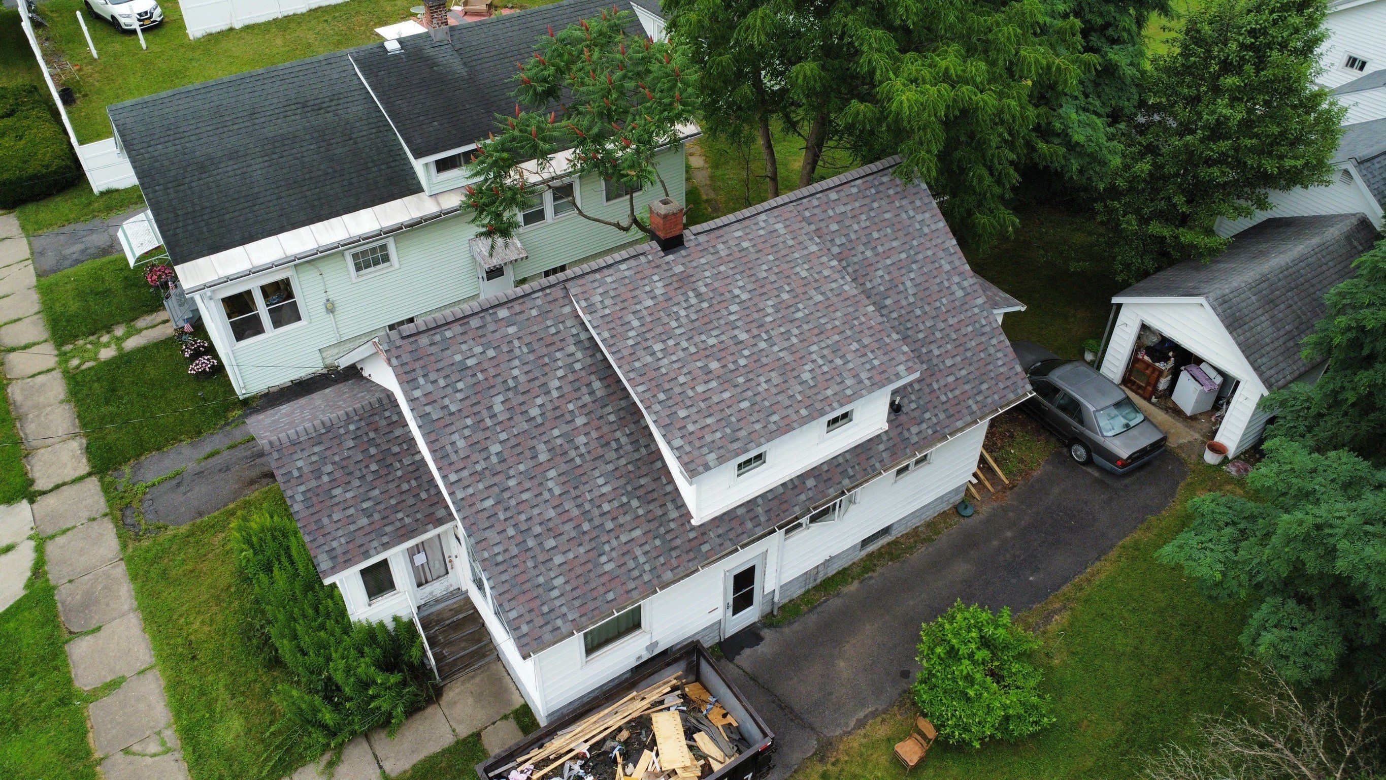 🏠 Roof Replacement Completed in West Utica, NY | Owens Corning Shingles 🛠️ by Alpha Omega Roofing LLC