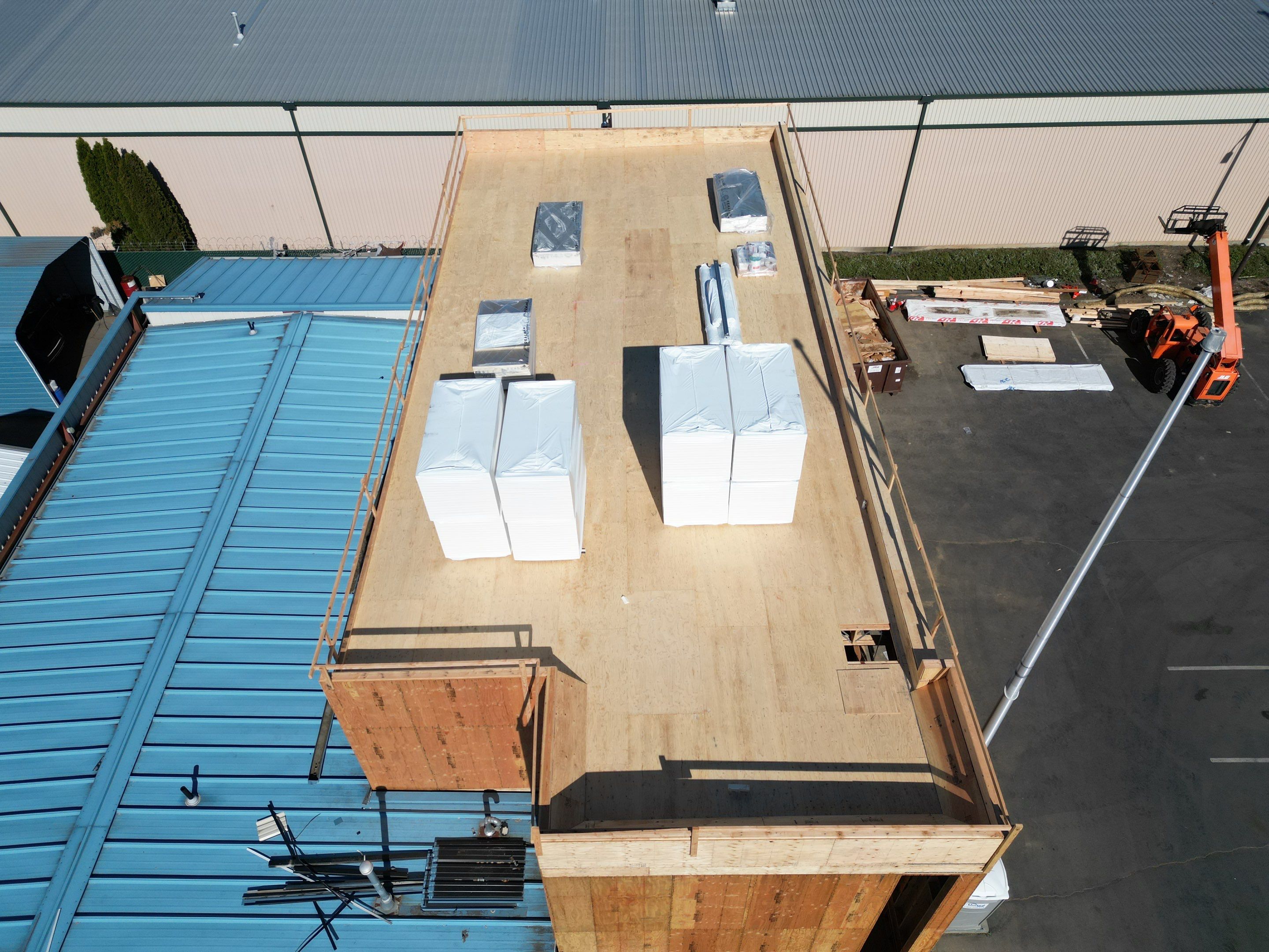 Commercial Roofing Replacement using TPO by Vitan Construction LLC 