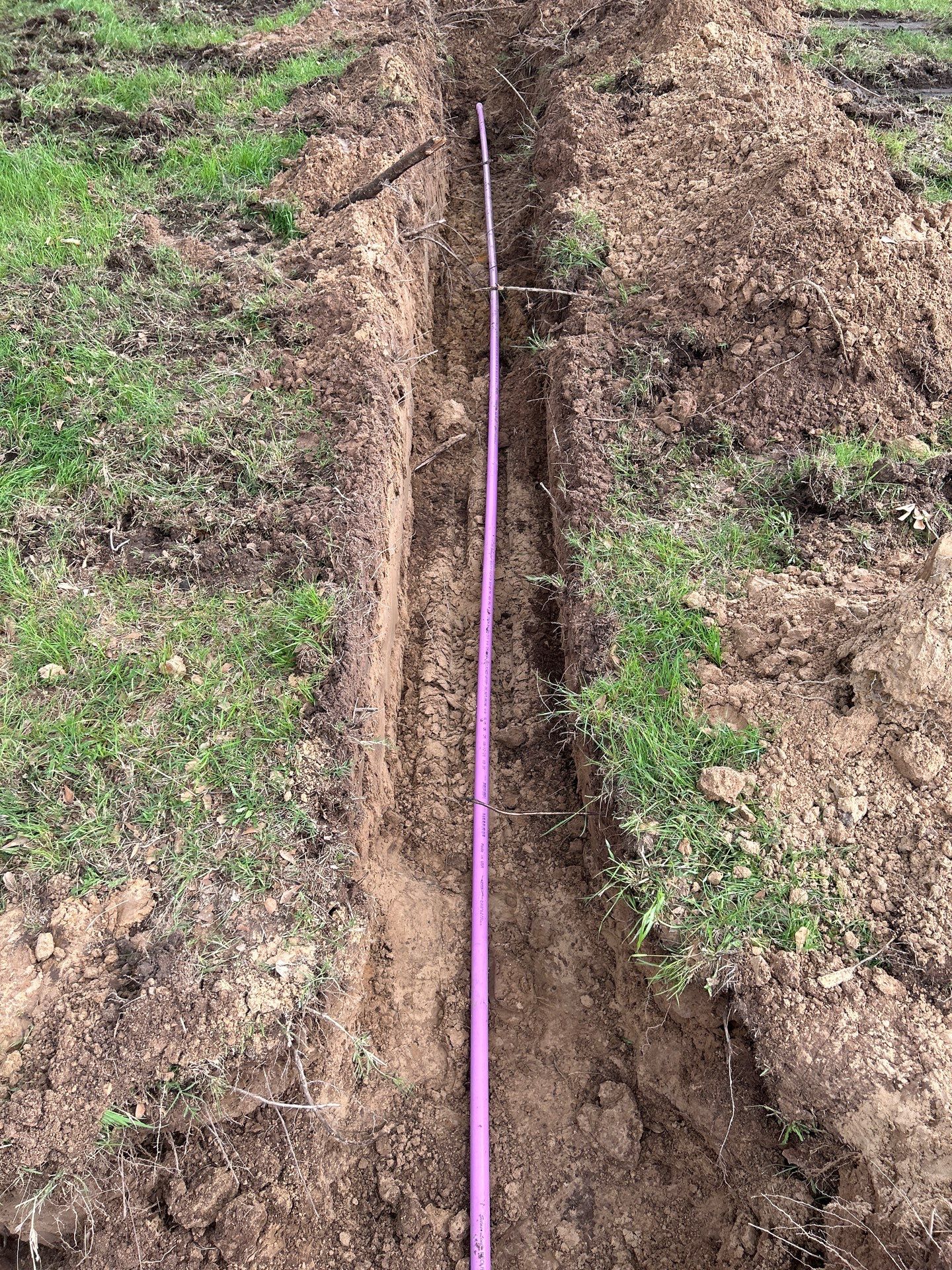 Septic Install Project in Eustace by Rub-A-Dub Plumbing