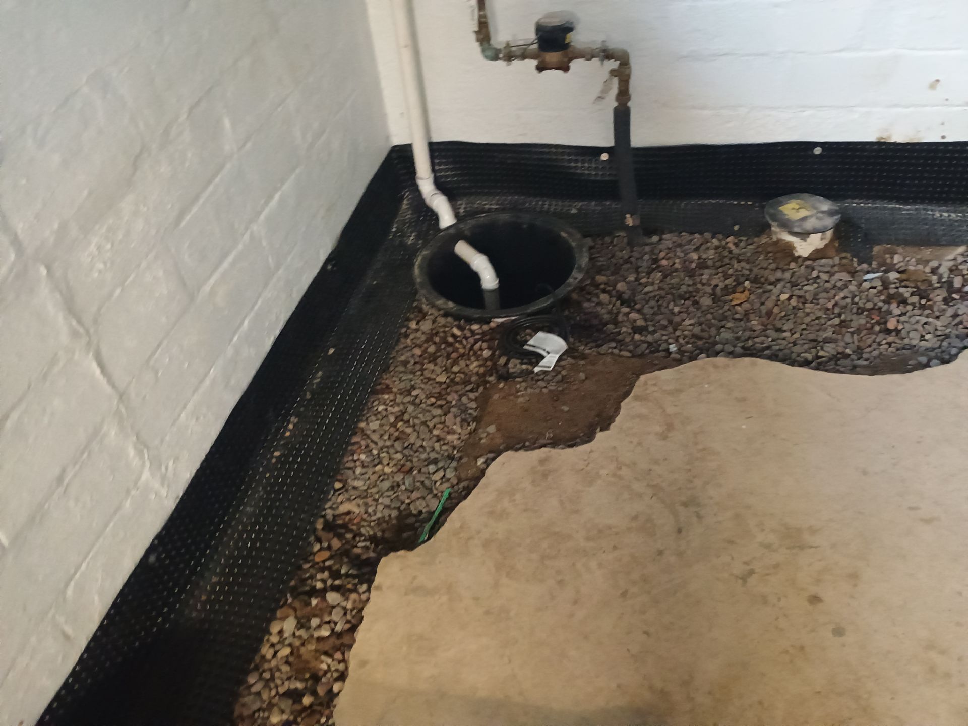 Another Drain Tile Project in the Books by Waterproofing Northeast