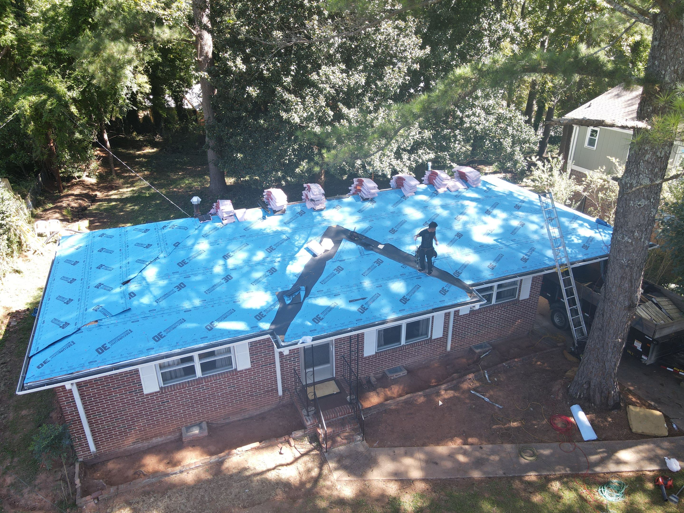 Residential Roofing Installation using Owens Corning by Inspector Roofing and Restoration