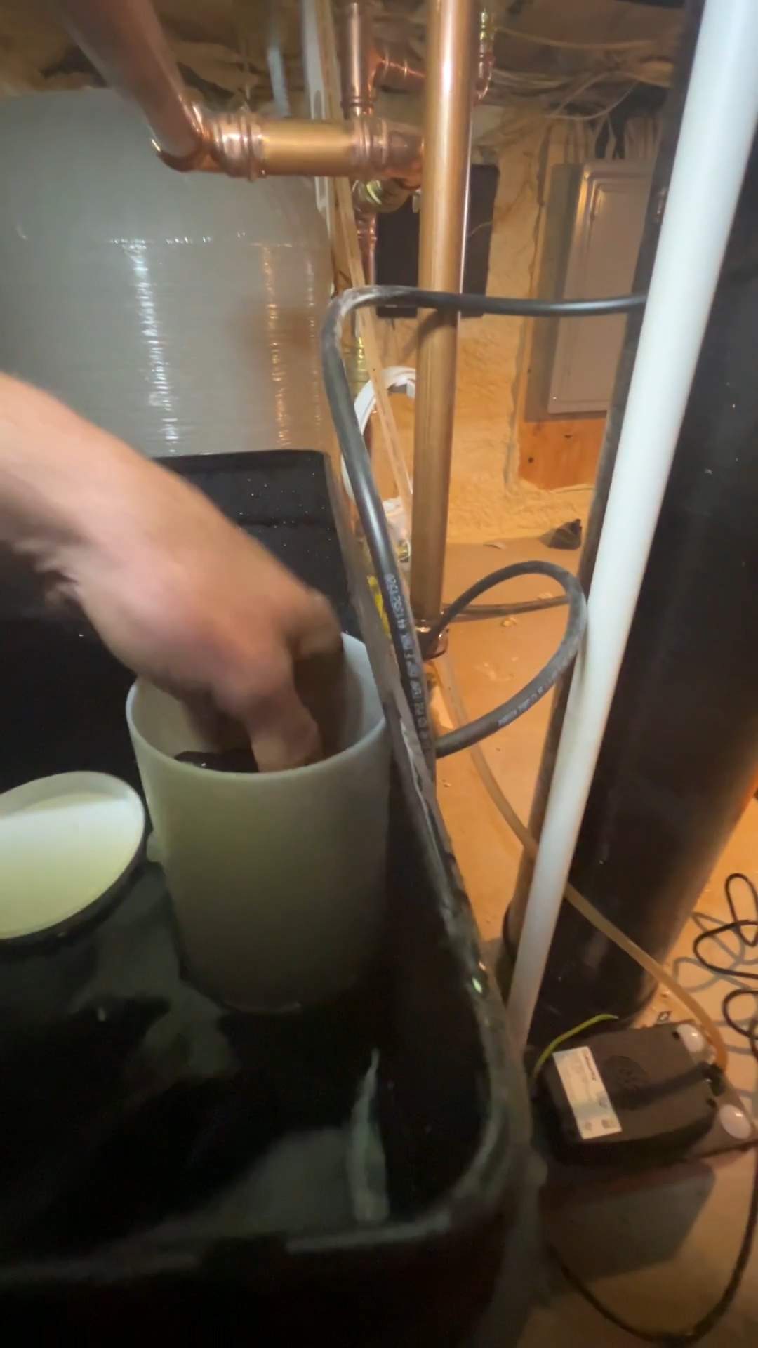 Water Filter Drain Line Rework — Rowley, MA by FAGONE MECHANICAL